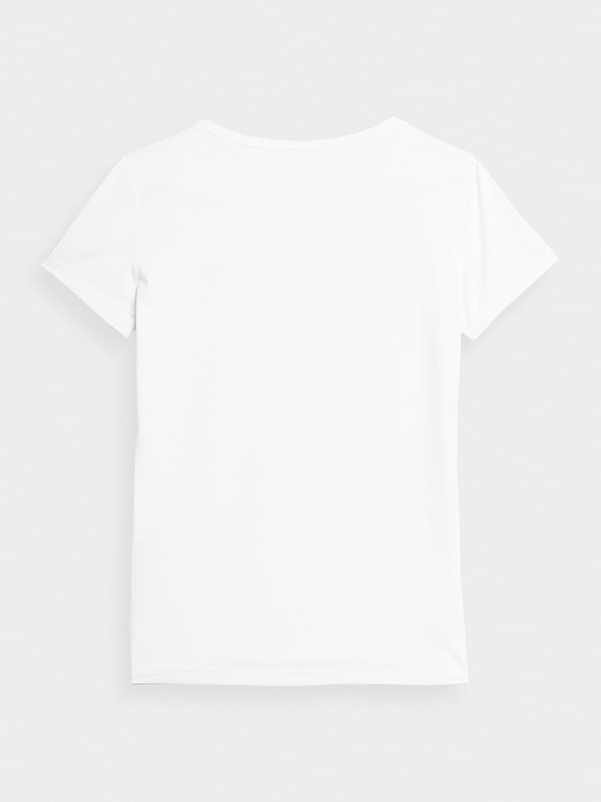 4F 4FSS23TFTSF261 WHITE Dámské tričko US L 4FSS23TFTSF261 WHITE - náhled 4