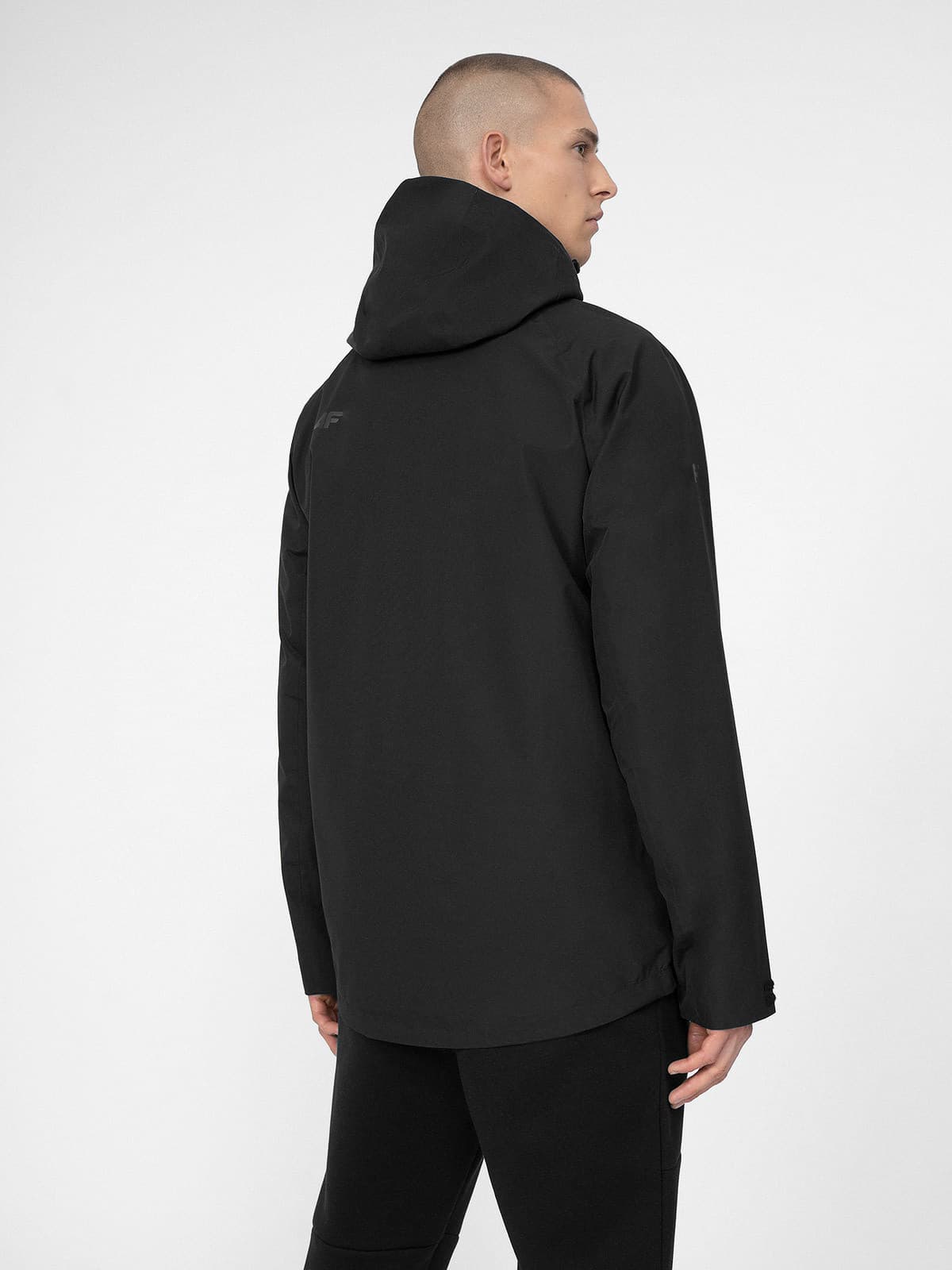 4F 4FSS23TTJAM081 DEEP BLACK Pánská bunda US 3XL 4FSS23TTJAM081 DEEP BLACK - náhled 2