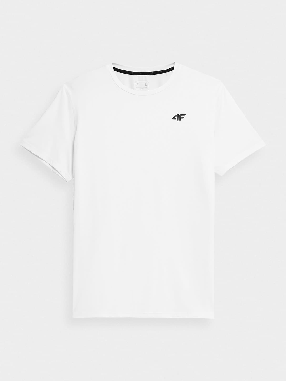 4F 4FSS23TFTSM259 WHITE Pánské tričko US XXL 4FSS23TFTSM259 WHITE