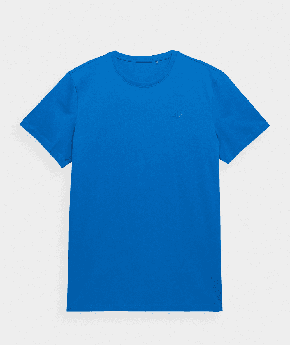 4F 4FSS23TTSHM536 BLUE Pánské tričko US M 4FSS23TTSHM536 BLUE
