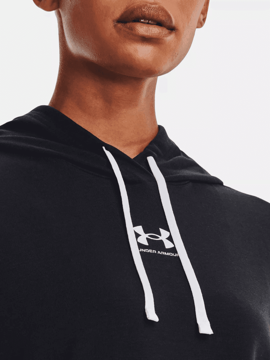 Under Armour Rival Terry Hoodie Dámská mikina US L 1369855-001 - náhled 3