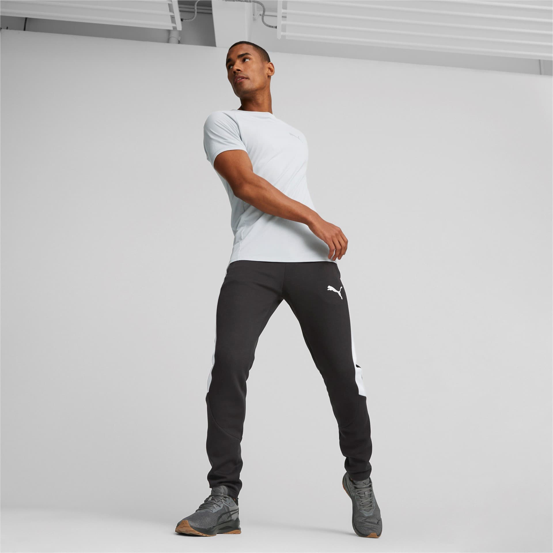 Puma EVOSTRIPE Pants Pánské tepláky US XL 673315-51 - náhled 5