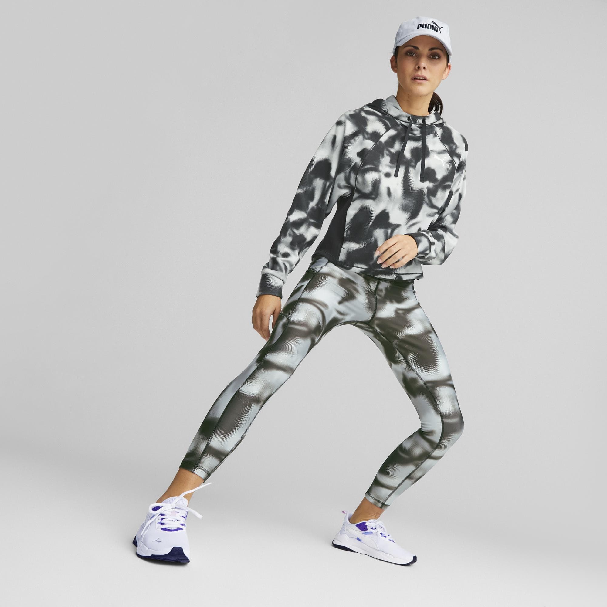 Puma MODERN SPORTS AOP Hoodie Dámská mikina US L 673102-01 - náhled 5