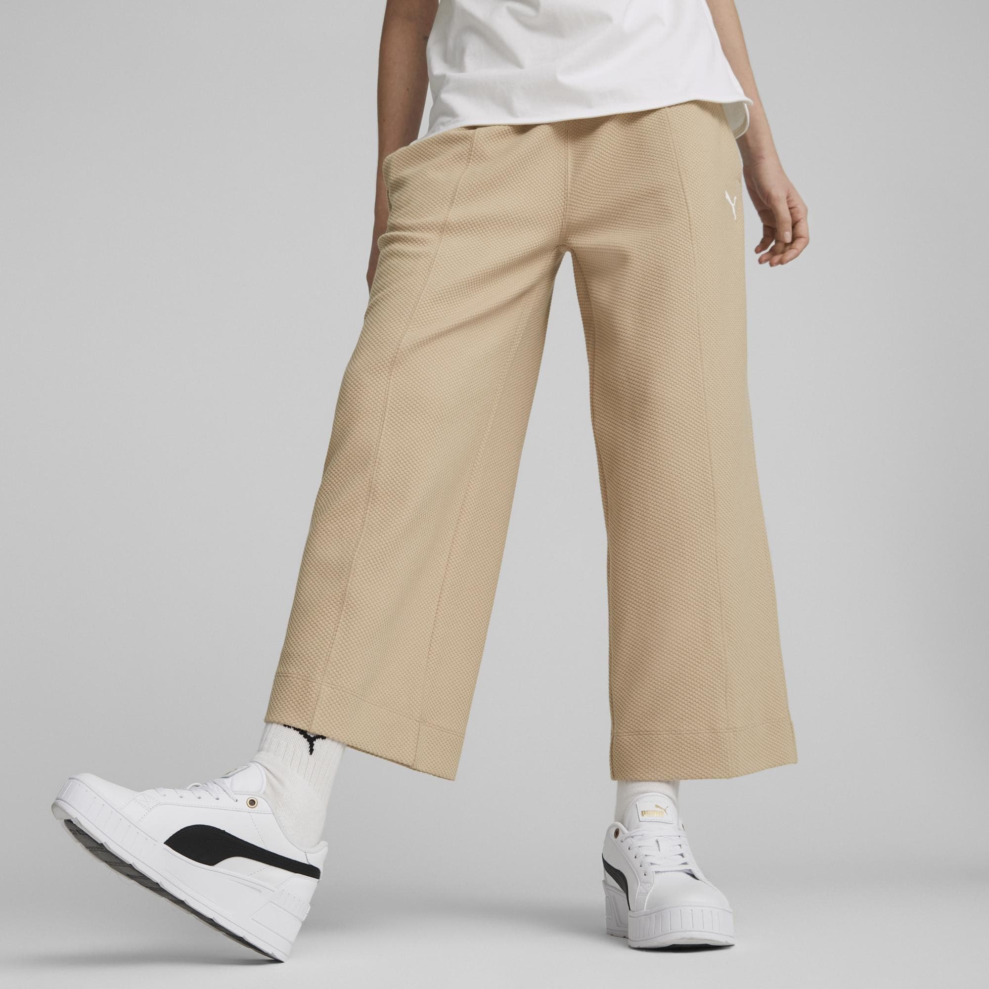 Puma HER Straight Pants Dámské tepláky US S 673113-89 - náhled 3