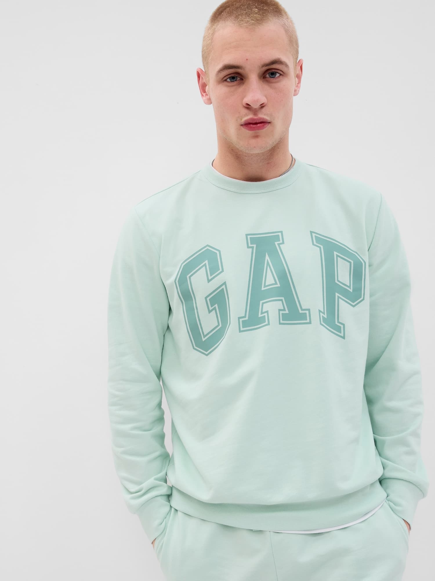 GAP V-SP 23 INTX LOGO DB CREW Pánská mikina US XXL 561835-03