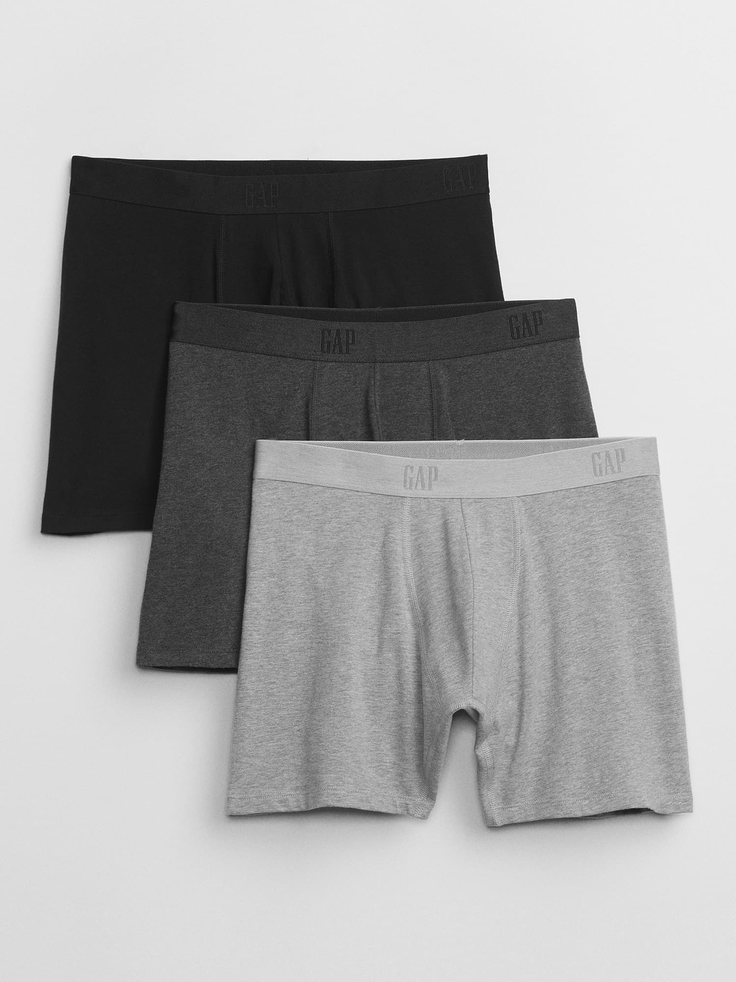 GAP V-3 PACK BOXER BRIEFS Pánské boxerky US M 606399-01