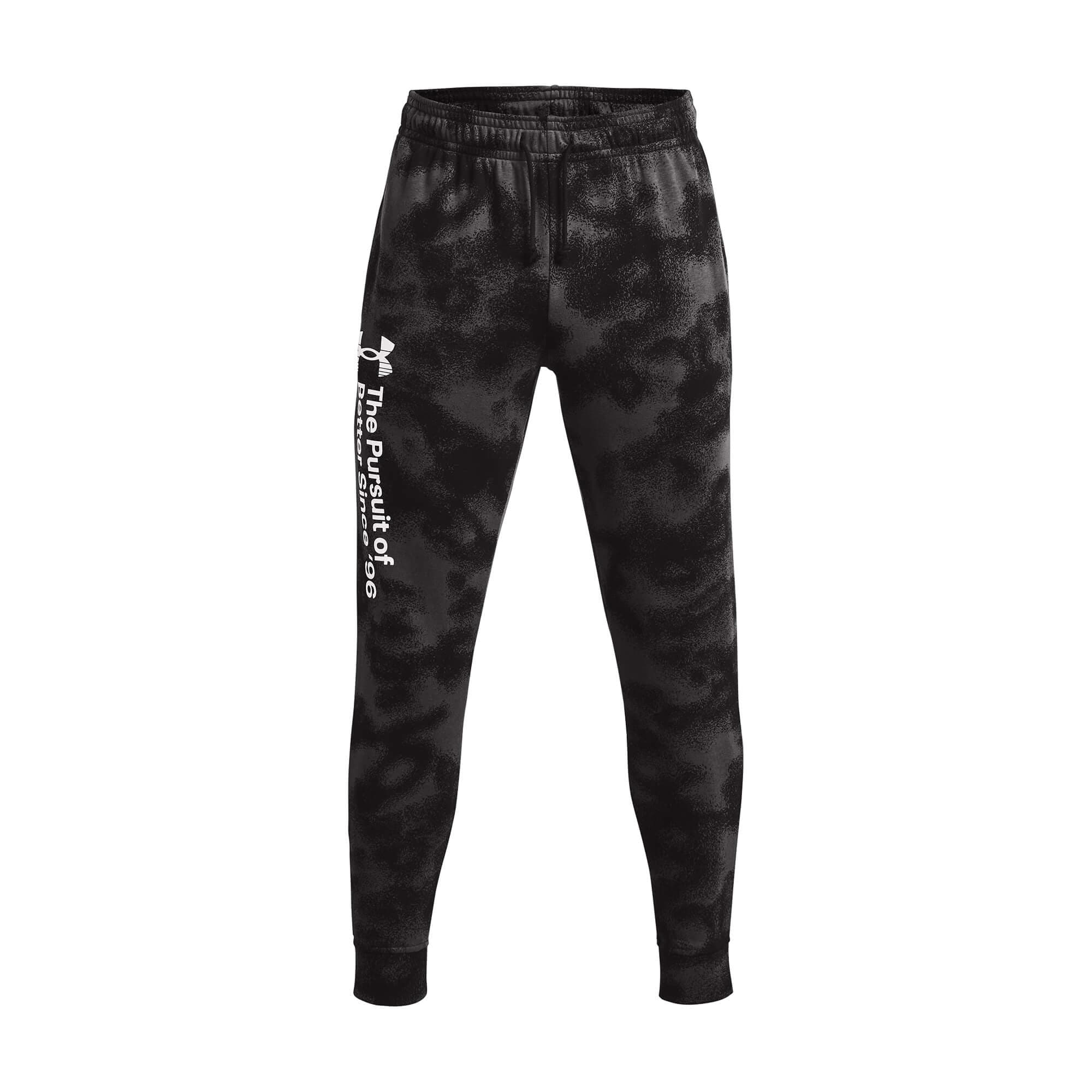 Under Armour UA Rival Terry Novelty Jgr Pánské tepláky US L 1377593-001 - náhled 4