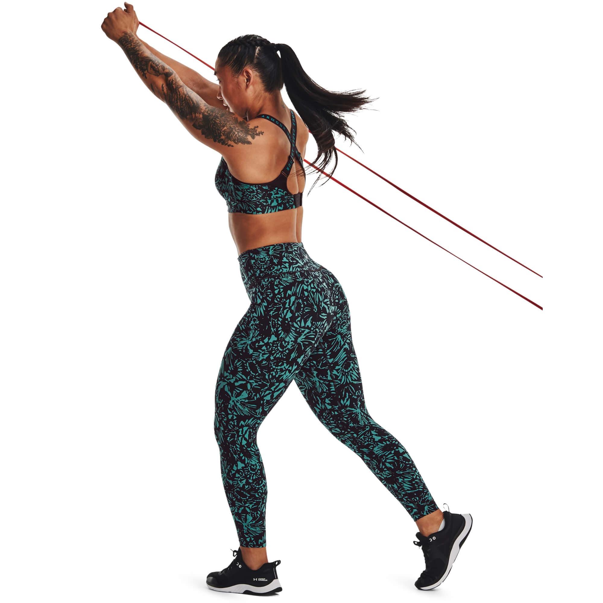 Under Armour Meridian Print Ankle Leg Dámské legíny US L 1369006-006 - náhled 5