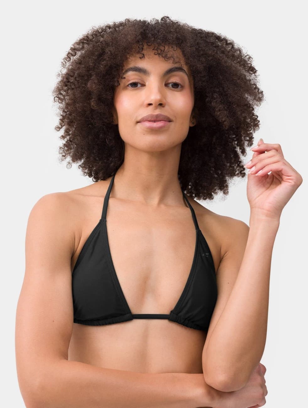 4F 4FSS23UBKTF023 DEEP BLACK Horní díl plavek US L 4FSS23UBKTF023 DEEP BLACK - náhled 4