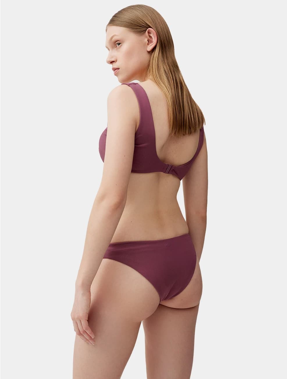 4F 4FSS23UBKTF024 DARK PINK Horní díl plavek US L 4FSS23UBKTF024 DARK PINK - náhled 4
