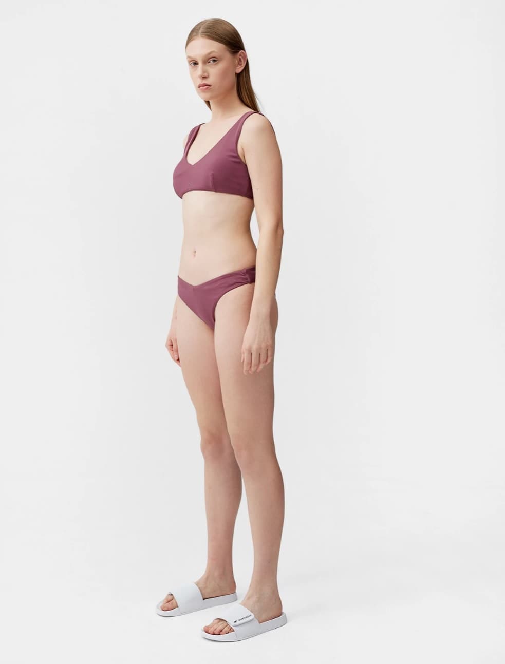 4F 4FSS23UBKTF024 DARK PINK Horní díl plavek US L 4FSS23UBKTF024 DARK PINK - náhled 5