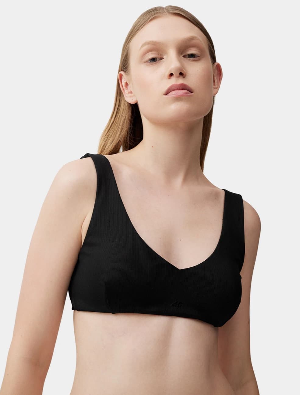 4F 4FSS23UBKTF024 DEEP BLACK Horní díl plavek US M 4FSS23UBKTF024 DEEP BLACK - náhled 2