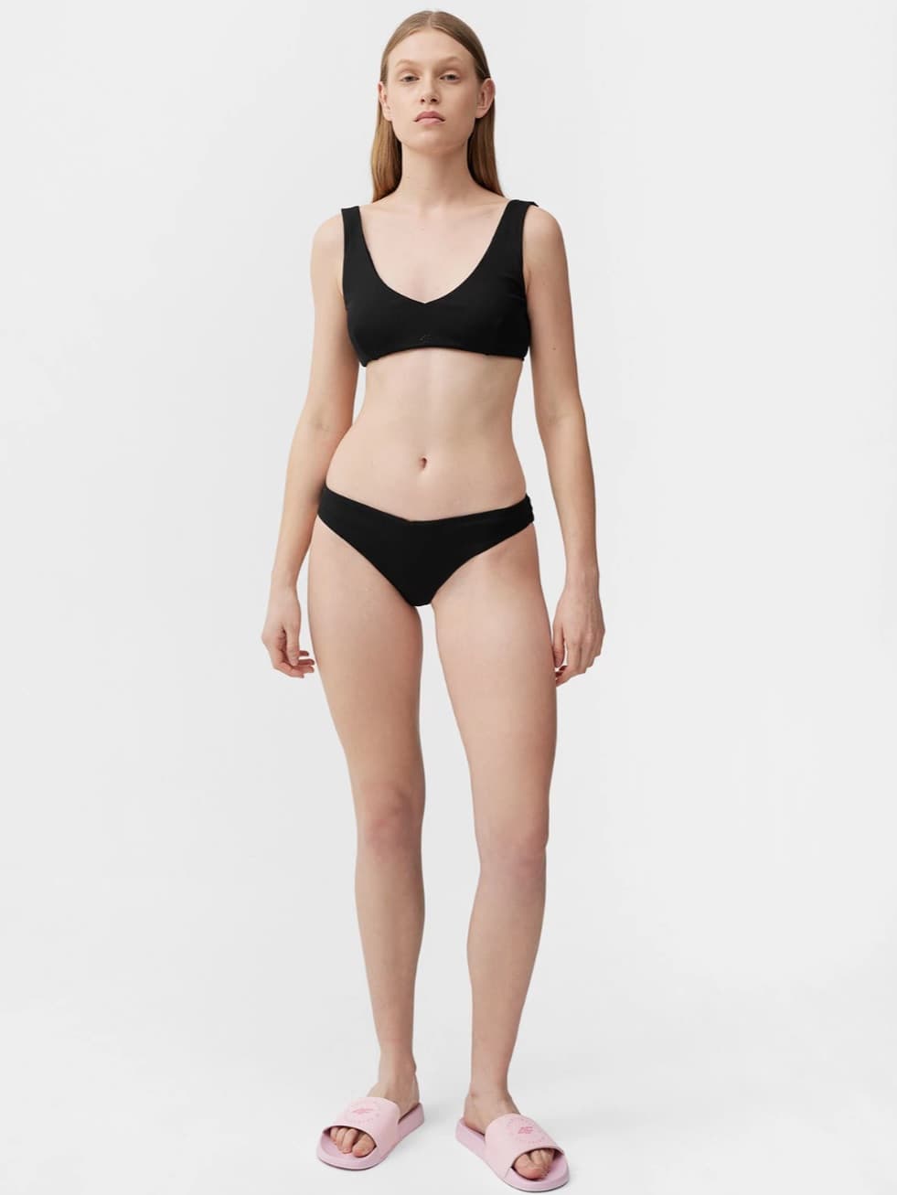 4F 4FSS23UBKTF024 DEEP BLACK Horní díl plavek US M 4FSS23UBKTF024 DEEP BLACK - náhled 5