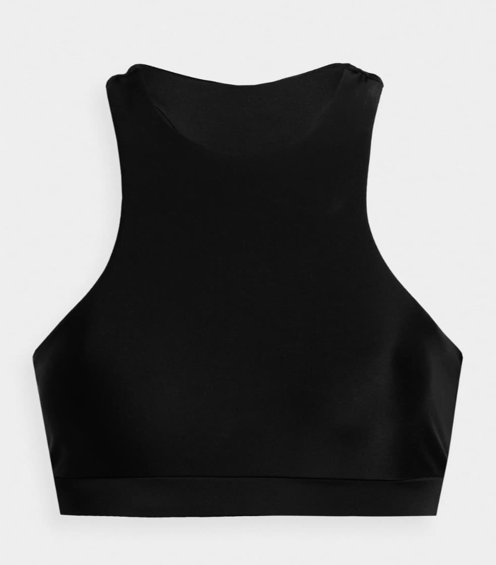 4F 4FSS23UBKTF021 DEEP BLACK Horní díl plavek US L 4FSS23UBKTF021 DEEP BLACK - náhled 1