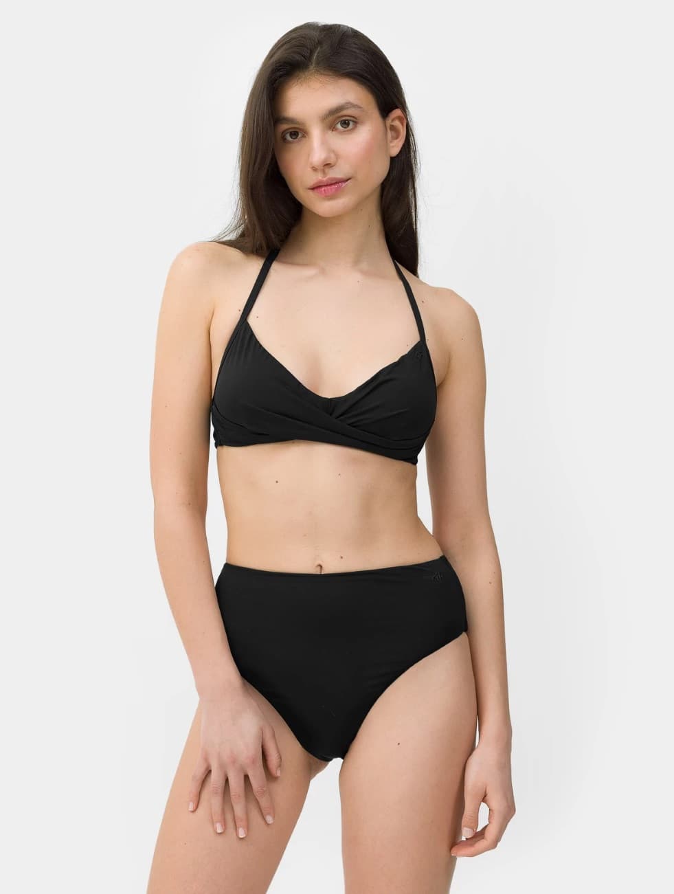 4F 4FSS23UBKTF027 DEEP BLACK Horní díl plavek US S 4FSS23UBKTF027 DEEP BLACK - náhled 2