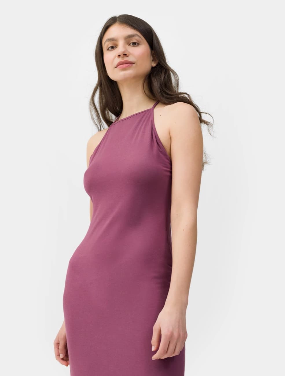 4F 4FSS23TDREF050 DARK PINK Dámské šaty US L 4FSS23TDREF050 DARK PINK - náhled 2