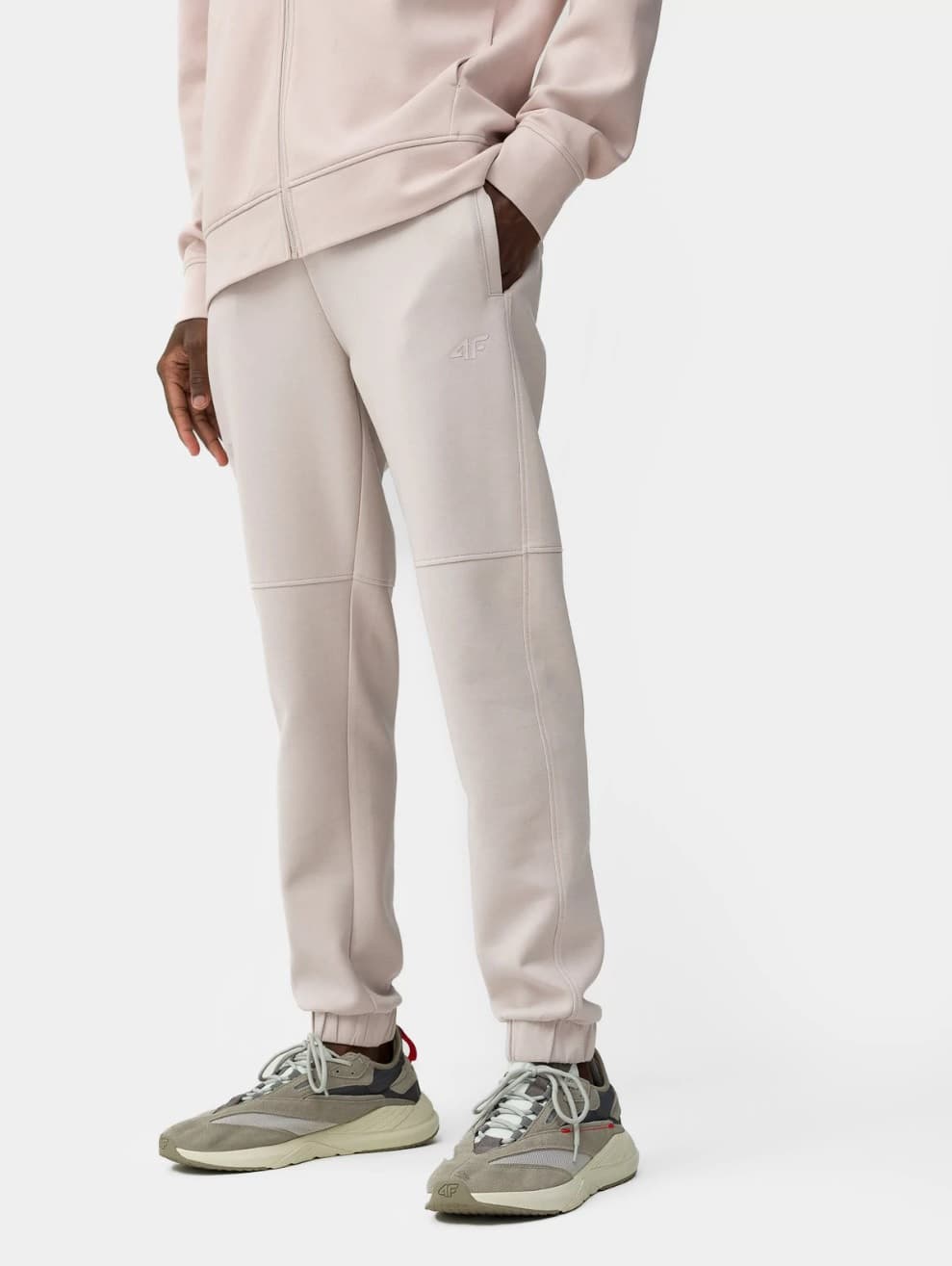 4F 4FSS23TTROM137 BEIGE Pánské tepláky US 3XL 4FSS23TTROM137 BEIGE - náhled 1
