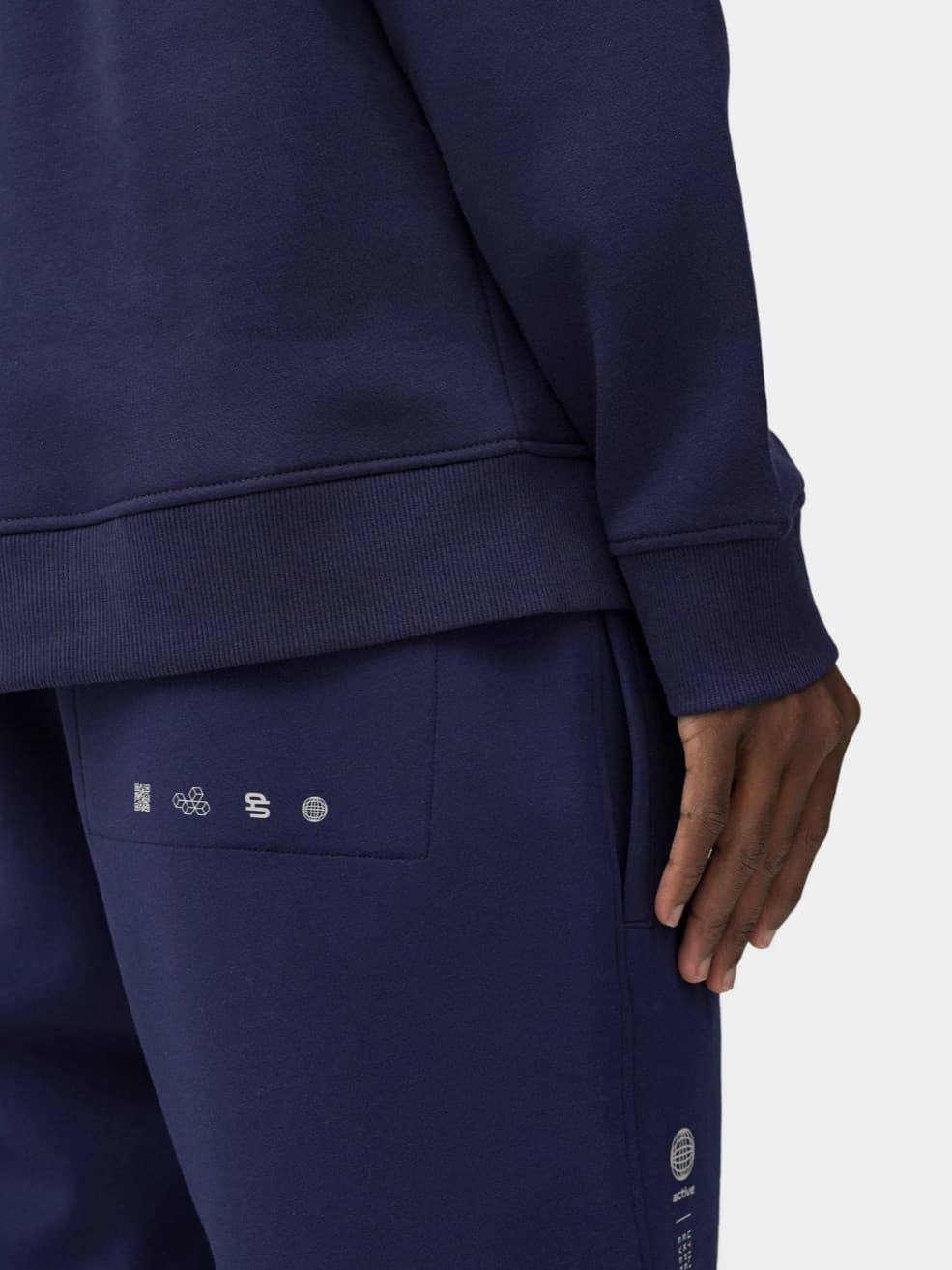 4F 4FSS23TTROM137 NAVY Pánské tepláky US 3XL 4FSS23TTROM137 NAVY - náhled 3