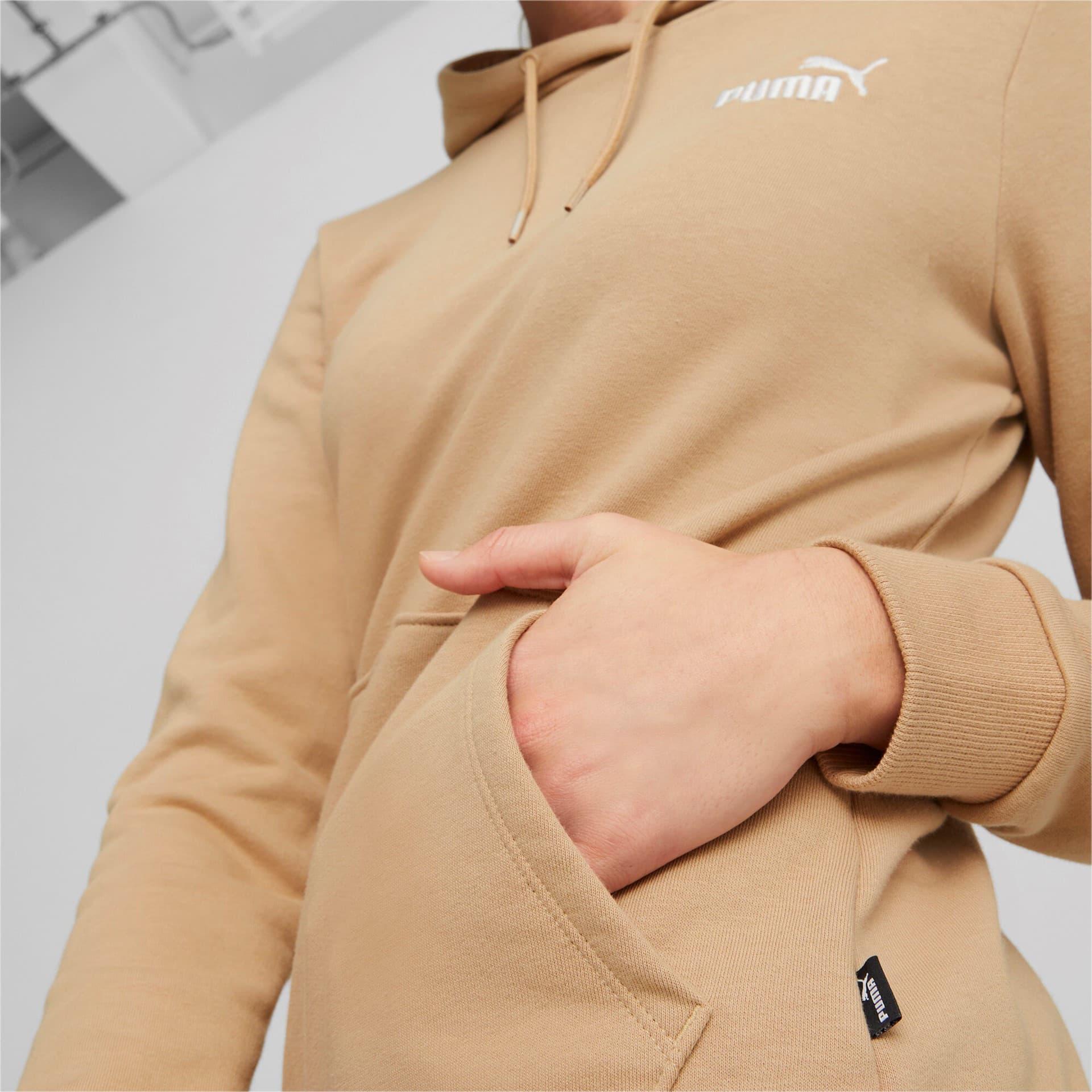 Puma ESS+ Embroidery Hoodie Dámská mikina US M 848332-89 - náhled 5
