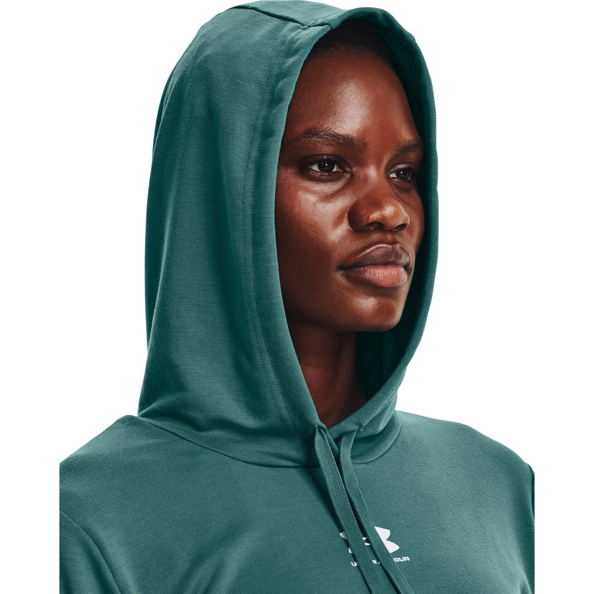 Under Armour Rival Terry Hoodie Dámská mikina US L 1369855-722 - náhled 3