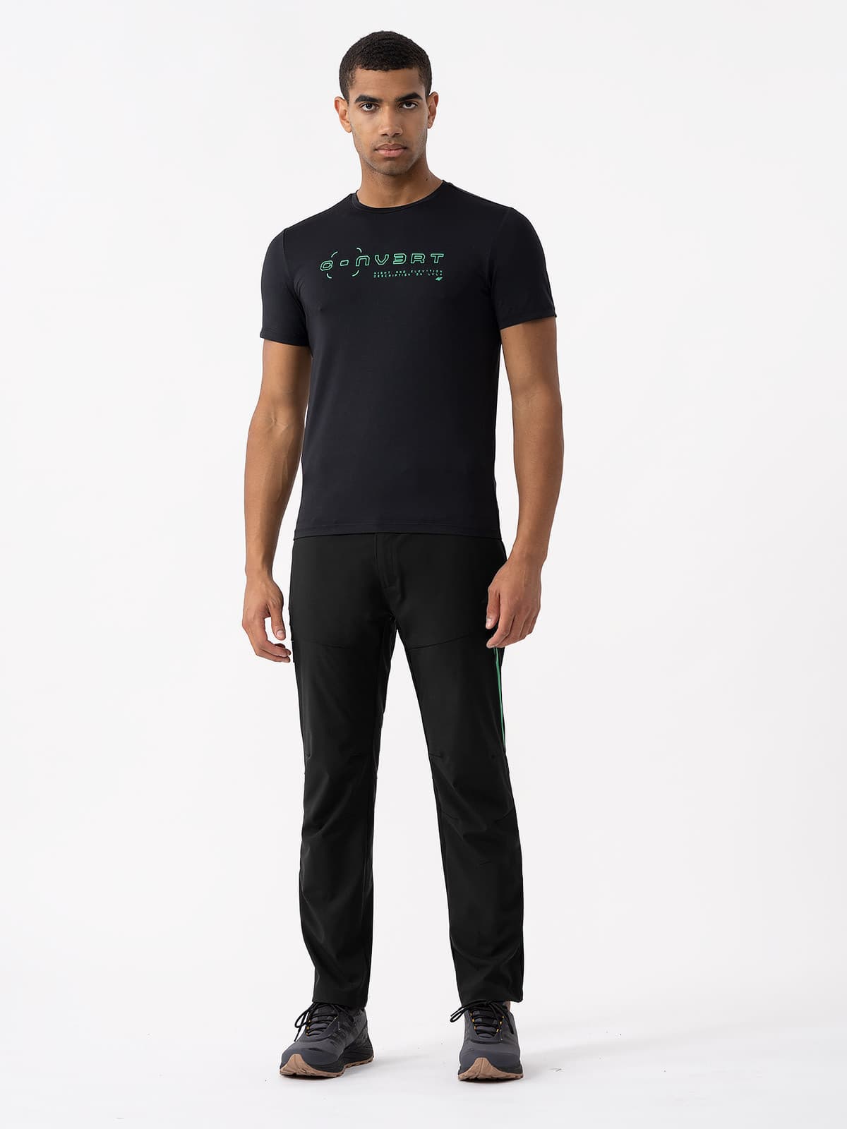 4F 4FAW23TFTRM363 DEEP BLACK Pánské trekové kalhoty US 3XL 4FAW23TFTRM363 DEEP BLACK - náhled 2