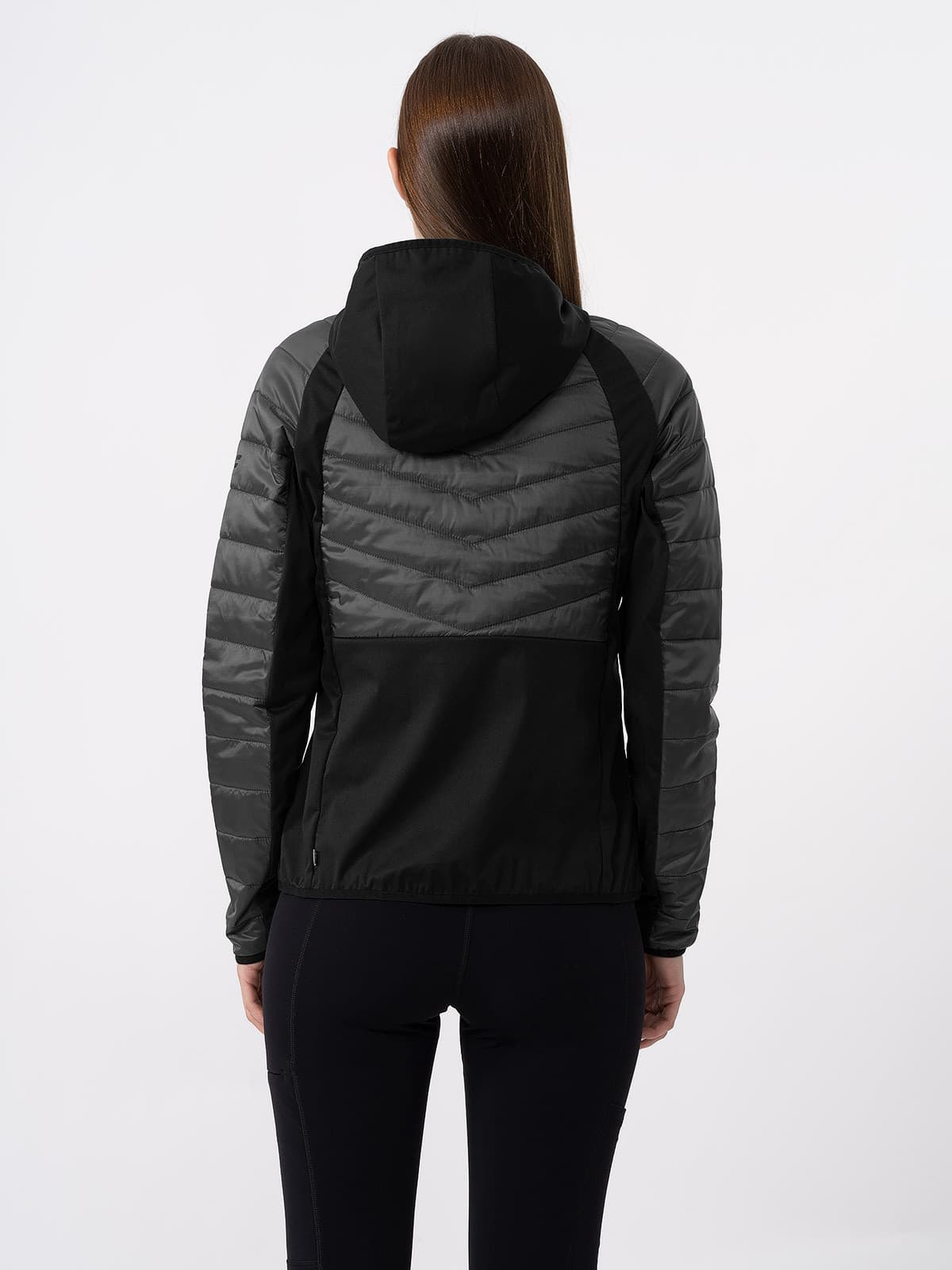 4F 4FAW23TTJAF349 ANTHRACITE Dámská treková bunda US L 4FAW23TTJAF349 ANTHRACITE - náhled 2