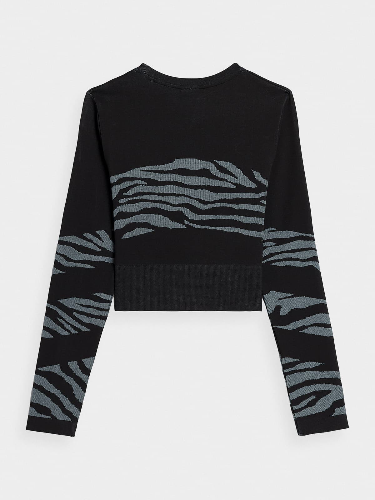 4F 4FAW23TFLOF152 DEEP BLACK ALLOVER Dámské sportovní tričko US M/L 4FAW23TFLOF152 DEEP BLACK ALL - náhled 1