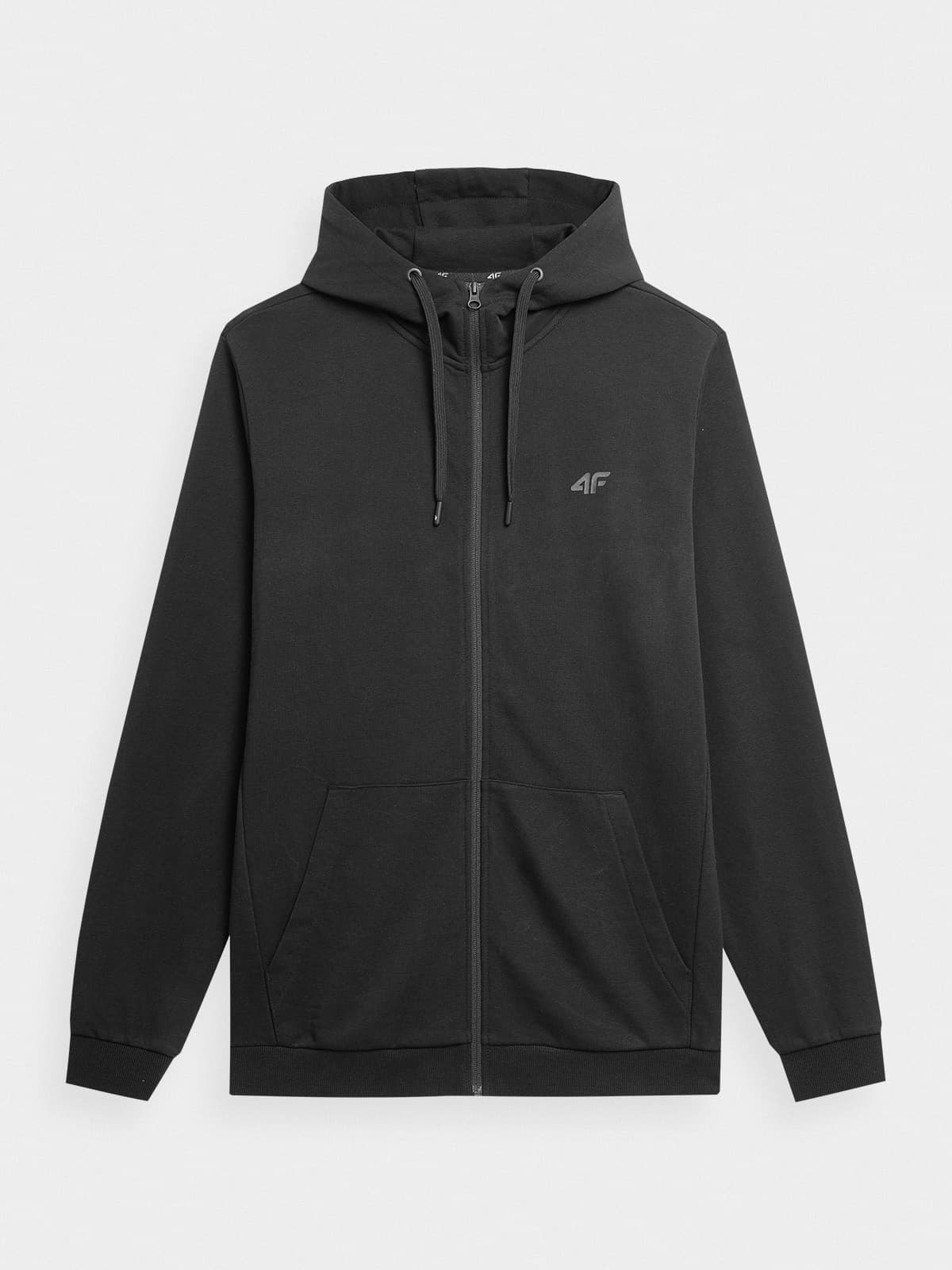 4F 4FAW23TSWSM695 DEEP BLACK Pánská mikina US 3XL 4FAW23TSWSM695 DEEP BLACK