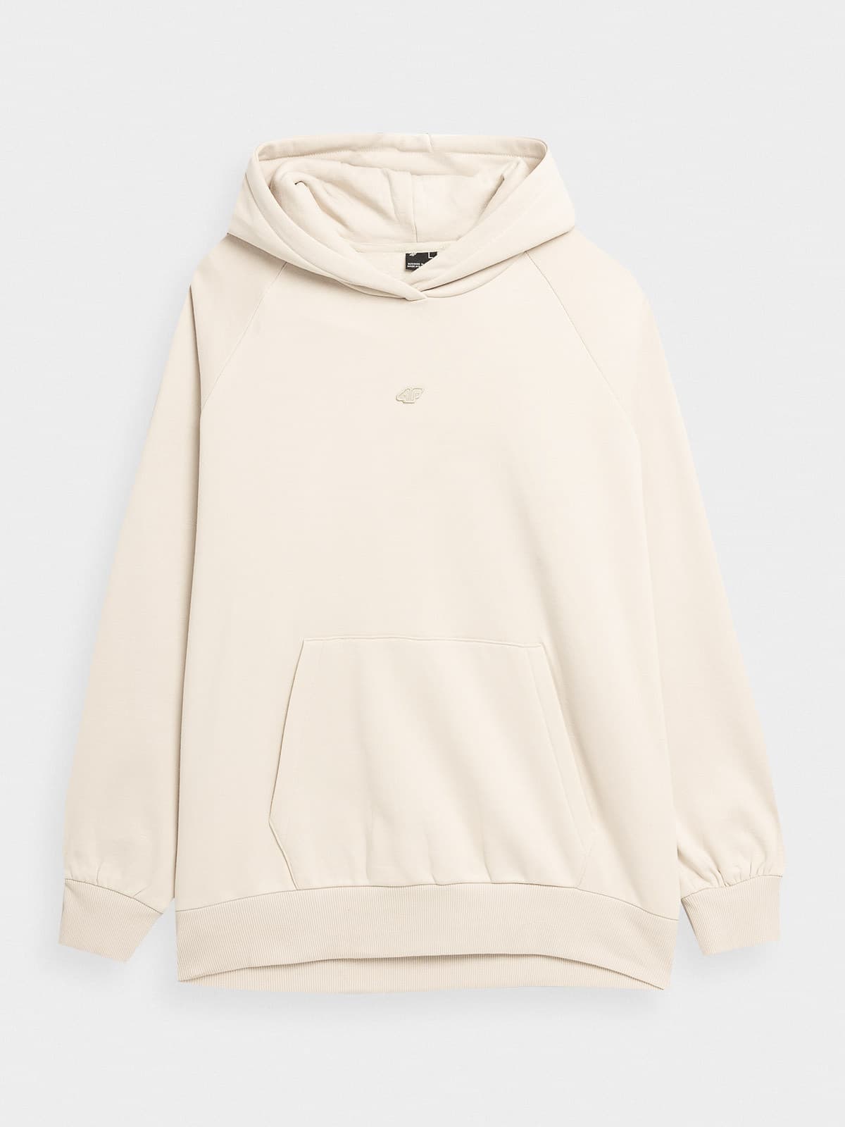 4F 4FAW23TSWSU704 BEIGE Unisex mikina US L 4FAW23TSWSU704 BEIGE - náhled 5