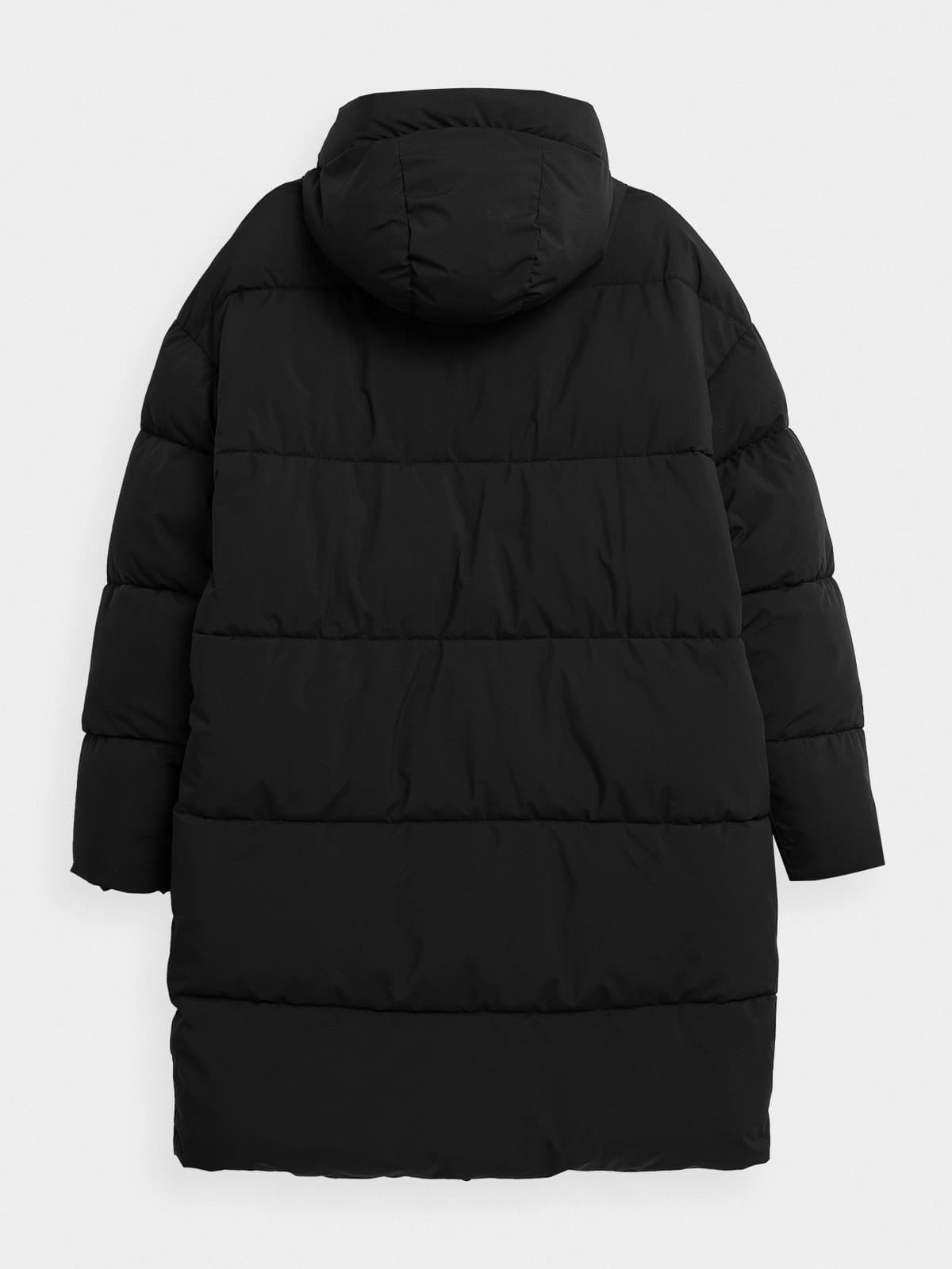 4F 4FAW23TDJAF236 DEEP BLACK Dámská bunda US L 4FAW23TDJAF236 DEEP BLACK - náhled 5