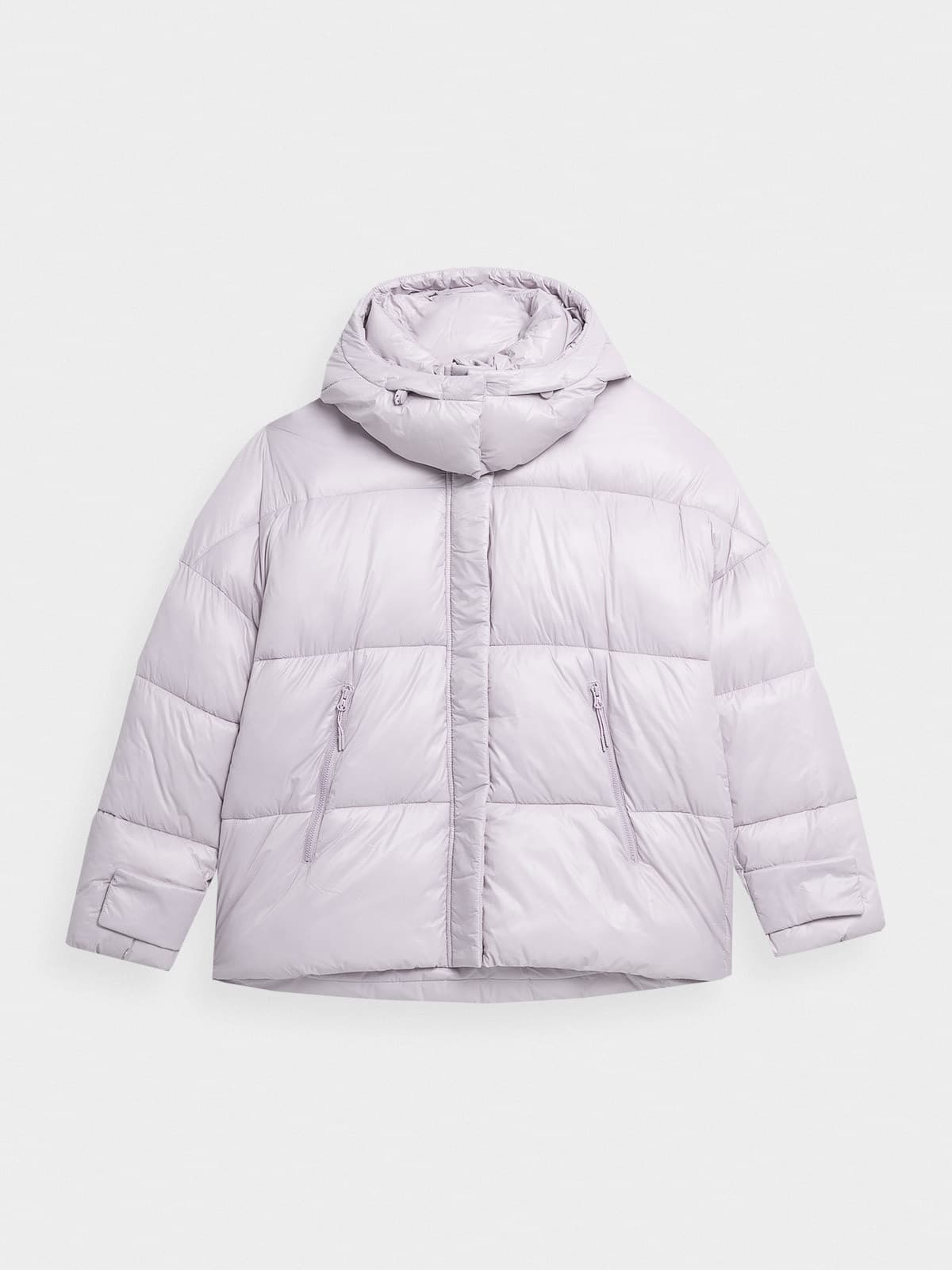 4F 4FAW23TDJAF231 LIGHT VIOLET Dámská bunda US L 4FAW23TDJAF231 LIGHT VIOLET - náhled 5
