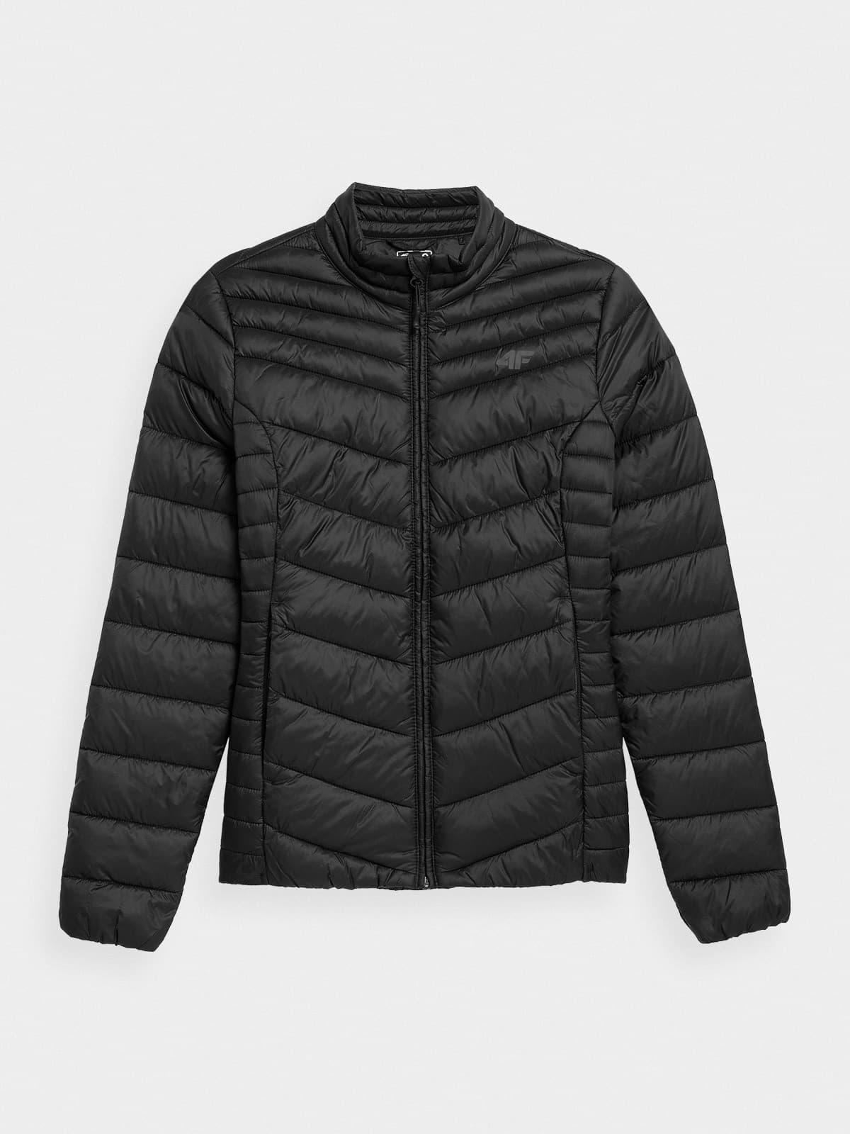 4F 4FAW23TDJAF224 DEEP BLACK Dámská bunda US L 4FAW23TDJAF224 DEEP BLACK