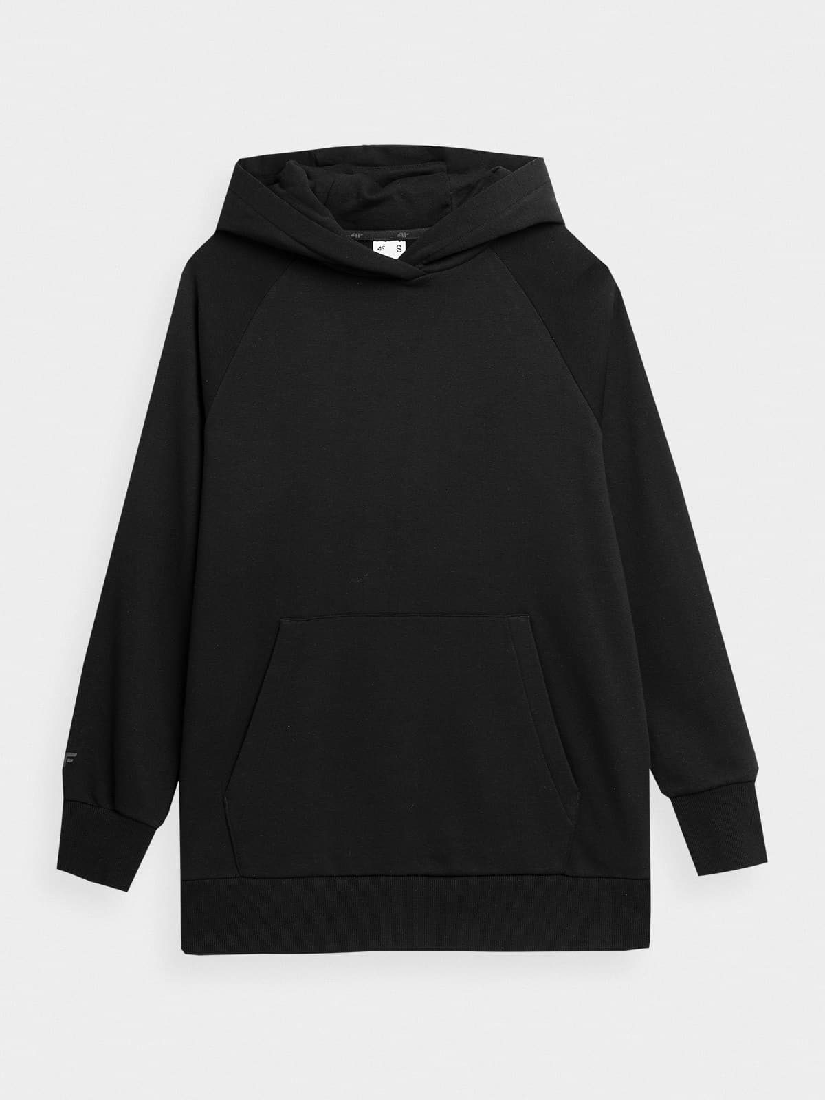 4F 4FAW23TSWSF0725 DEEP BLACK Dámská mikina US L 4FAW23TSWSF0725 DEEP BLACK - náhled 1