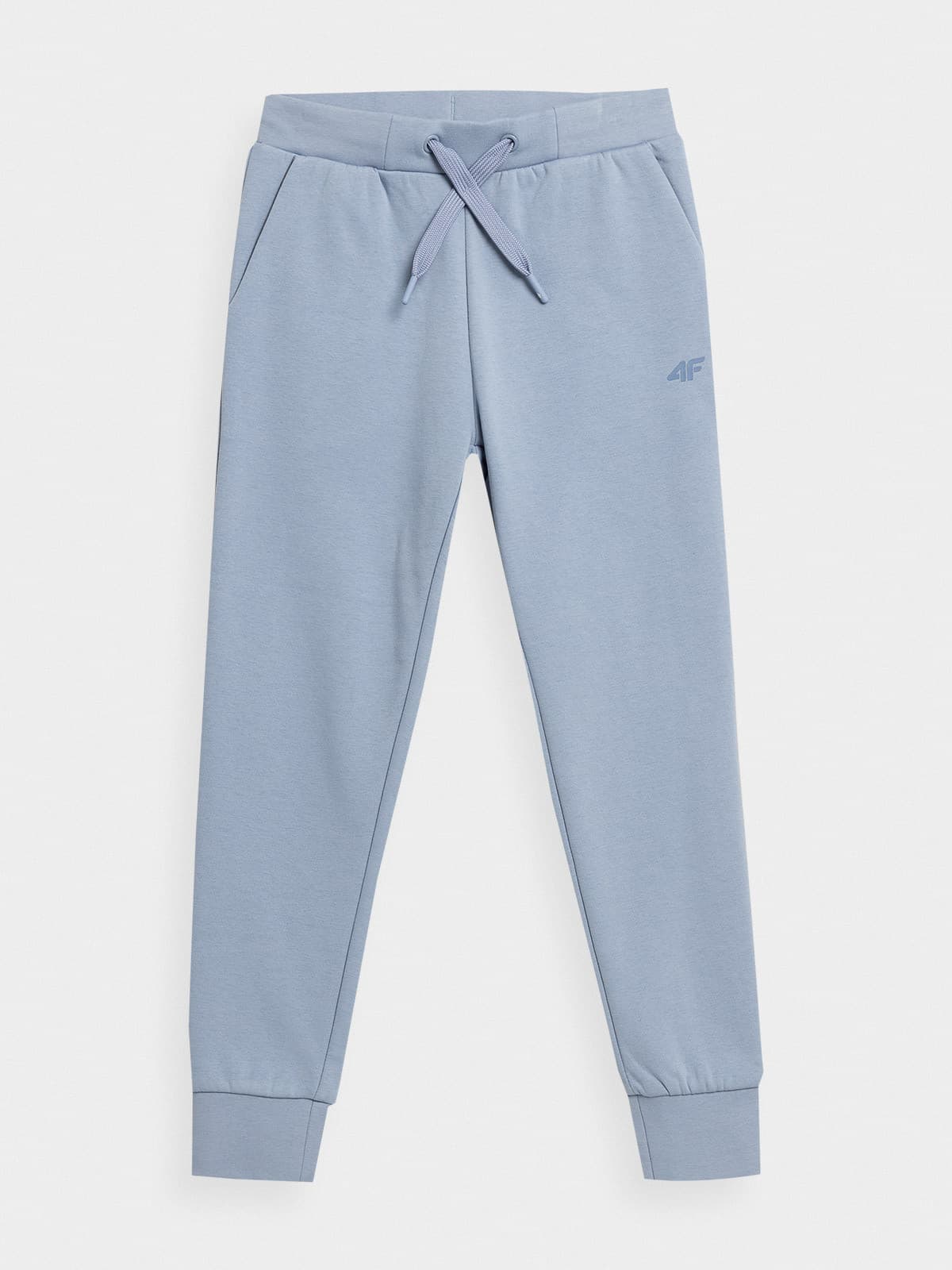 4F 4FJAW23TTROF515 DENIM Dětské tepláky EU 122 4FJAW23TTROF515 DENIM