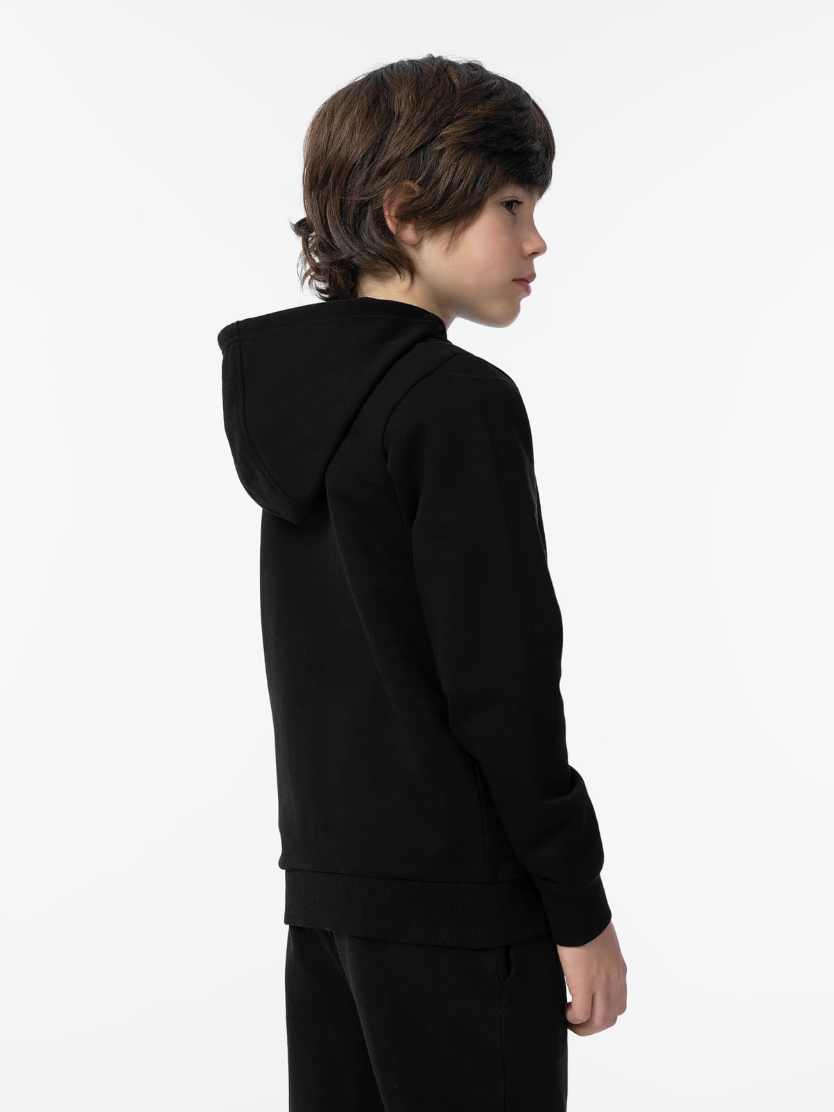 4F 4FJAW23TSWSM627 DEEP BLACK Dětská mikina EU 122 4FJAW23TSWSM627 DEEP BLACK - náhled 2
