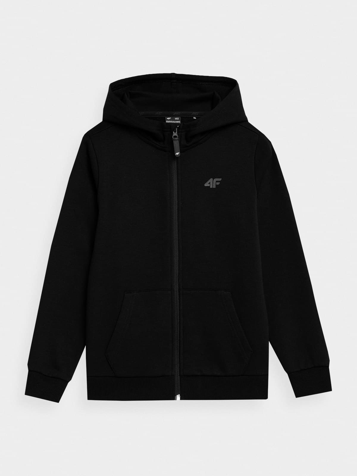 4F 4FJAW23TSWSM627 DEEP BLACK Dětská mikina EU 122 4FJAW23TSWSM627 DEEP BLACK - náhled 4