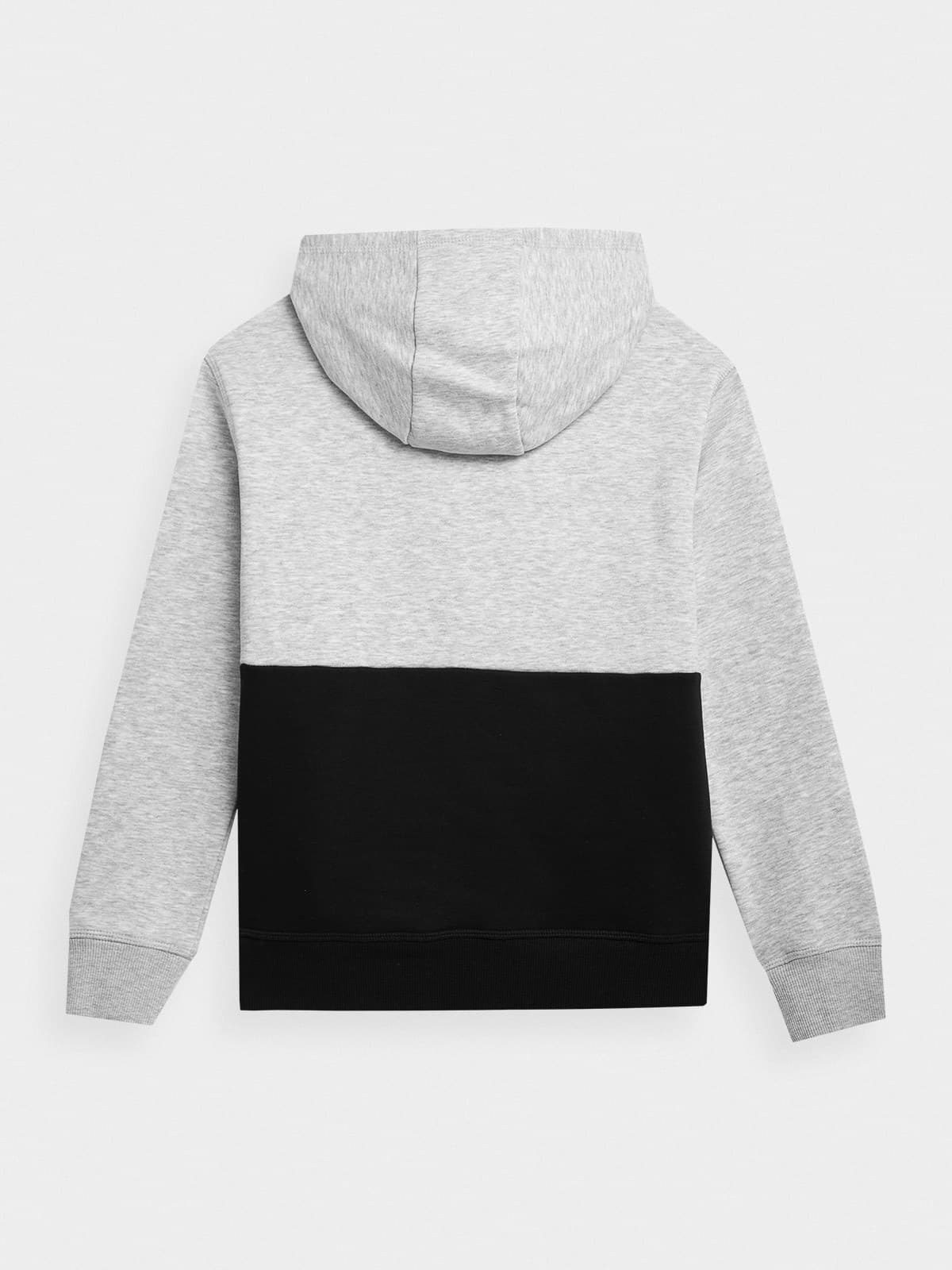 4F 4FJAW23TSWSM628 COLD LIGHT GREY MELANGE Dětská mikina EU 122 4FJAW23TSWSM628 C LI GREY MEL - náhled 2