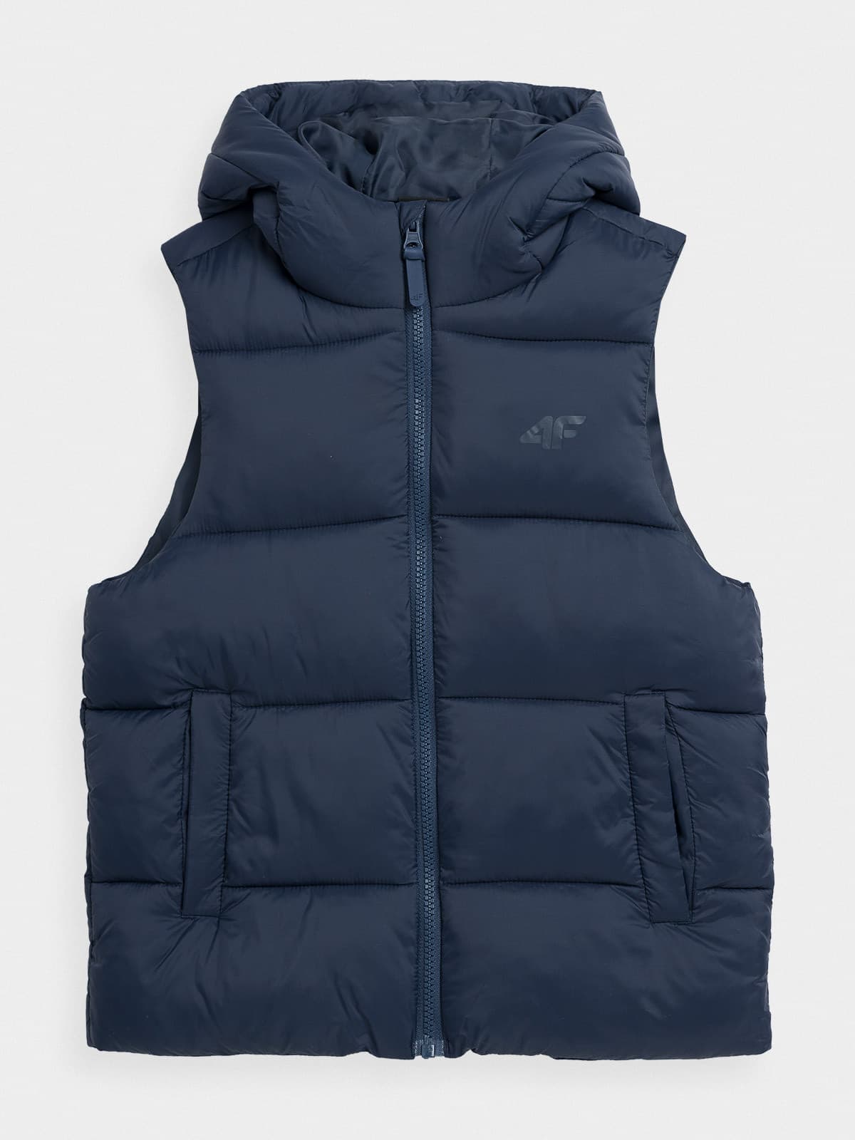 4F 4FJAW23TVJAM047 NAVY Dětská vesta EU 122 4FJAW23TVJAM047 NAVY - náhled 3