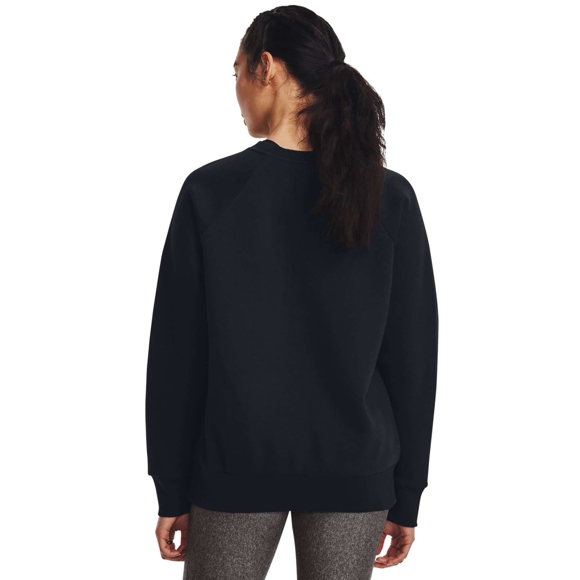 Under Armour UA Rival Fleece Crew Dámská mikina US XS 1379508-001 - náhled 4