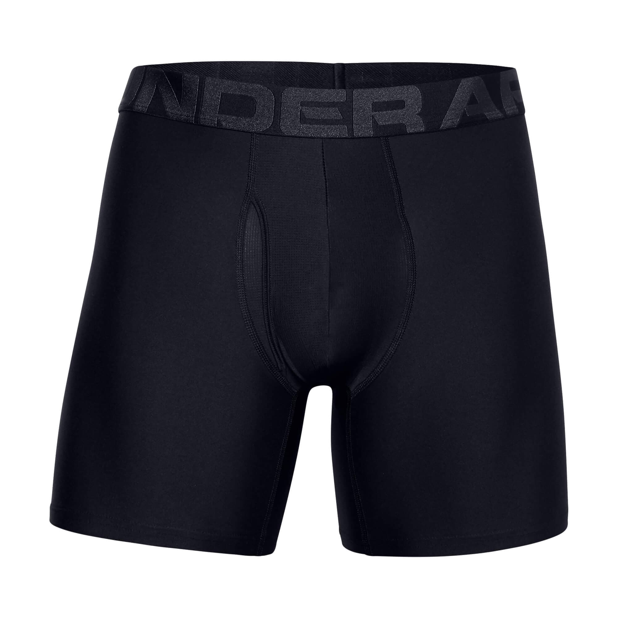 Under Armour UA Tech 6in 2 Pack Pánské boxerky US S 1363619-001 - náhled 3