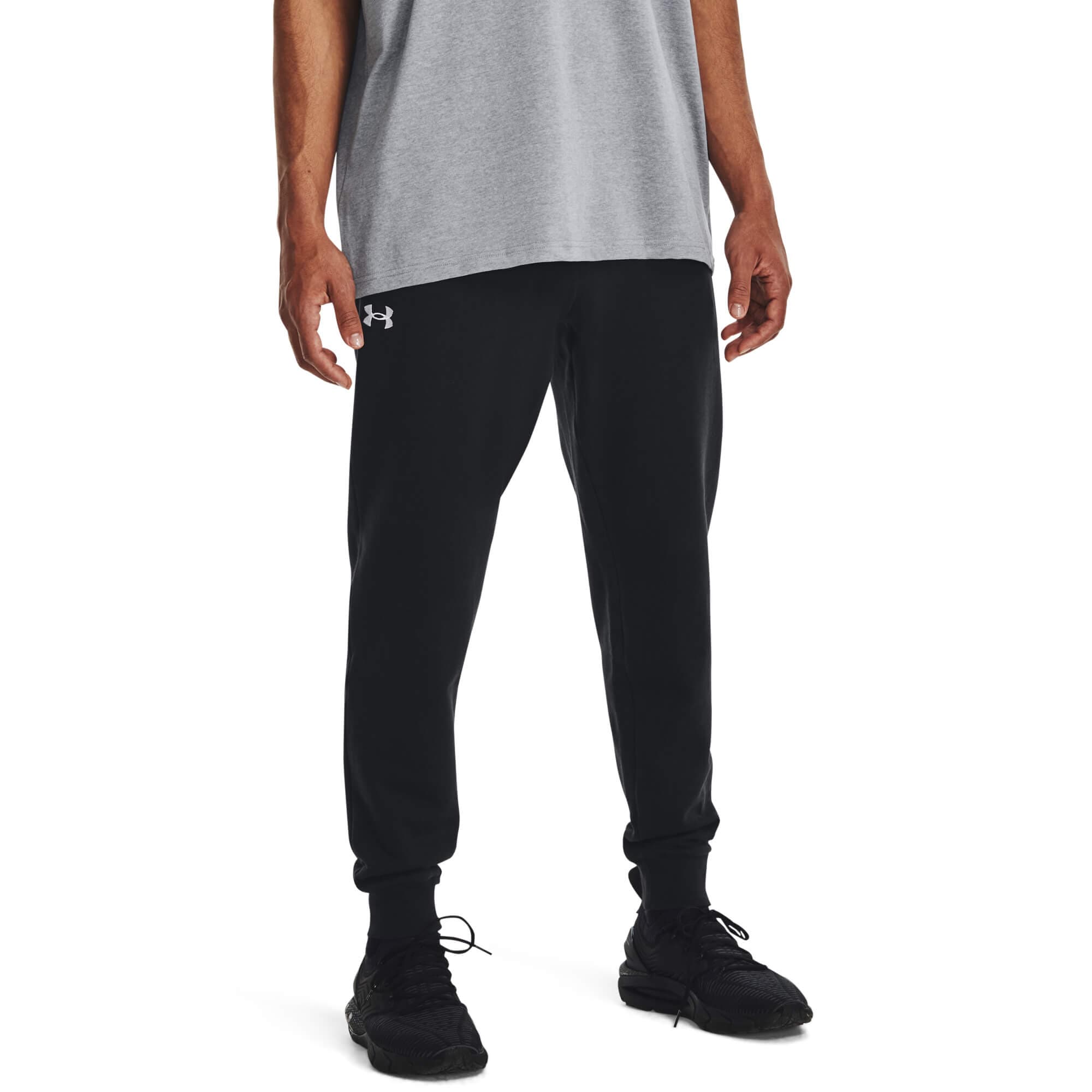 Under Armour UA Rival Fleece Joggers Pánské tepláky US M 1379774-001 - náhled 1