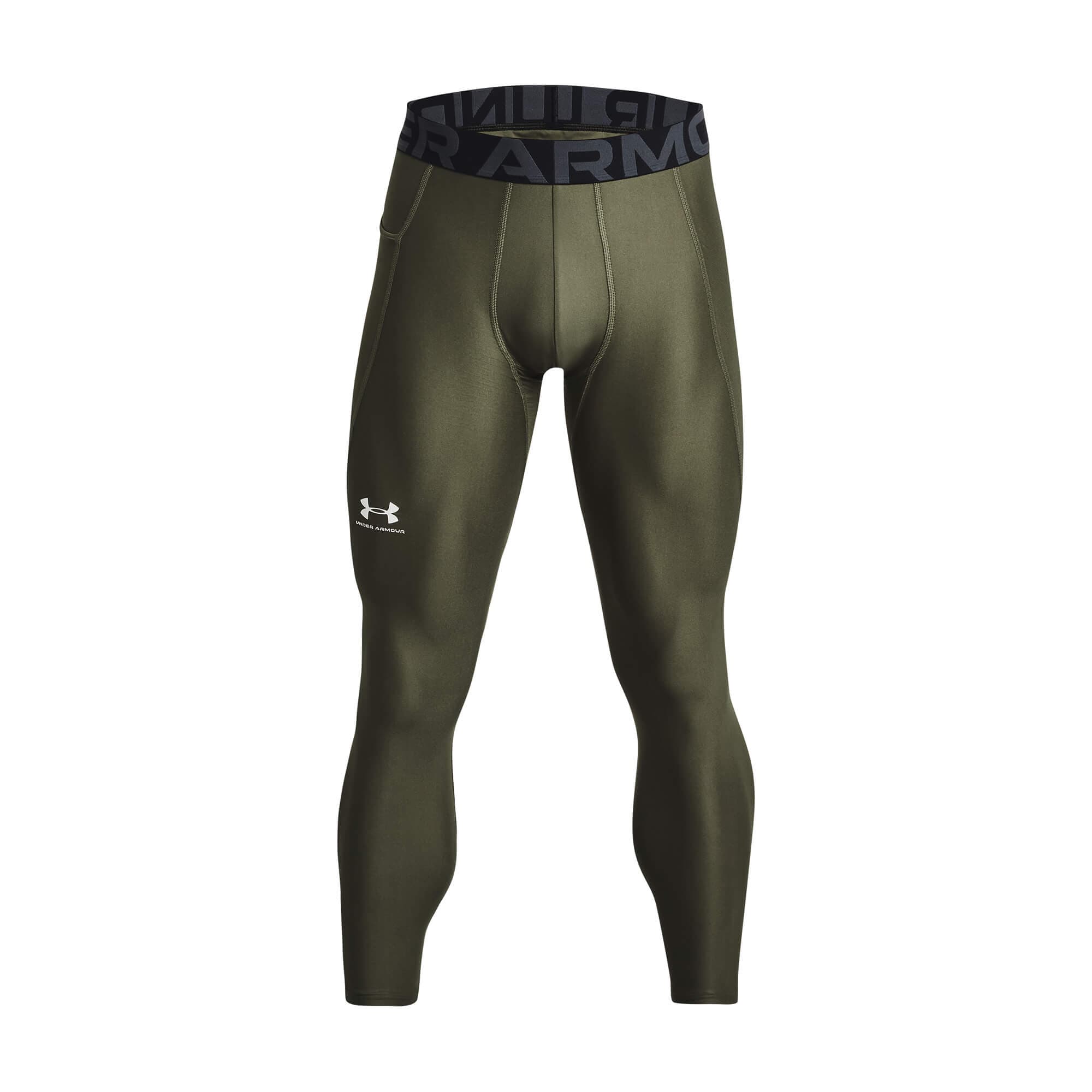 Under Armour UA HG Armour Leggings Pánské legíny US S 1361586-390 - náhled 5