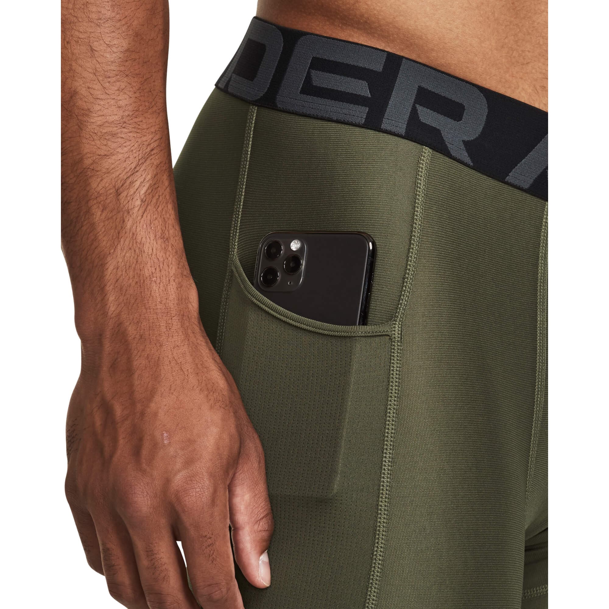 Under Armour UA HG Armour Leggings Pánské legíny US S 1361586-390 - náhled 4