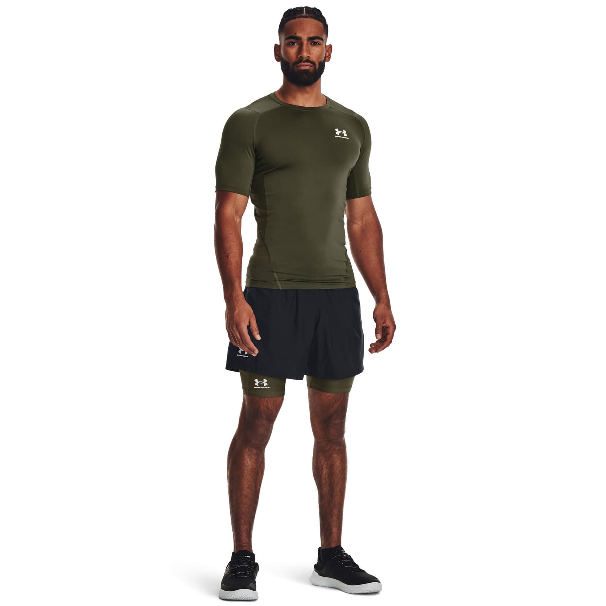 Under Armour UA HG Armour Comp SS Pánské kompresní tričko US 3XL 1361518-390 - náhled 3