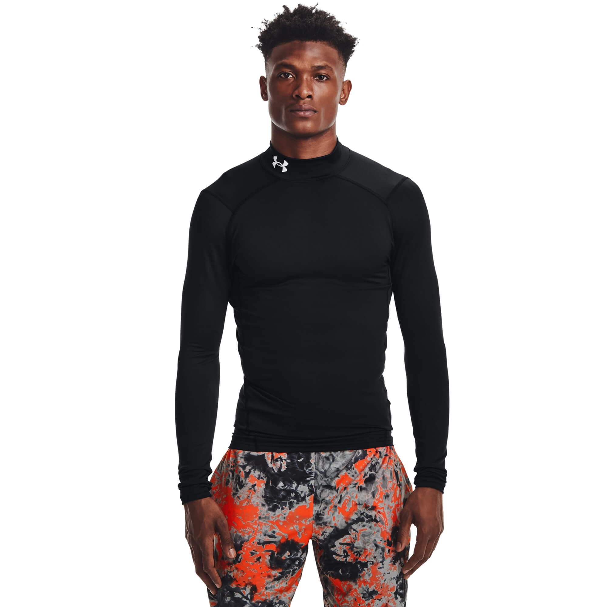 Under Armour UA CG Armour Comp Mock Pánské kompresní tričko US M 1366072-001 - náhled 1