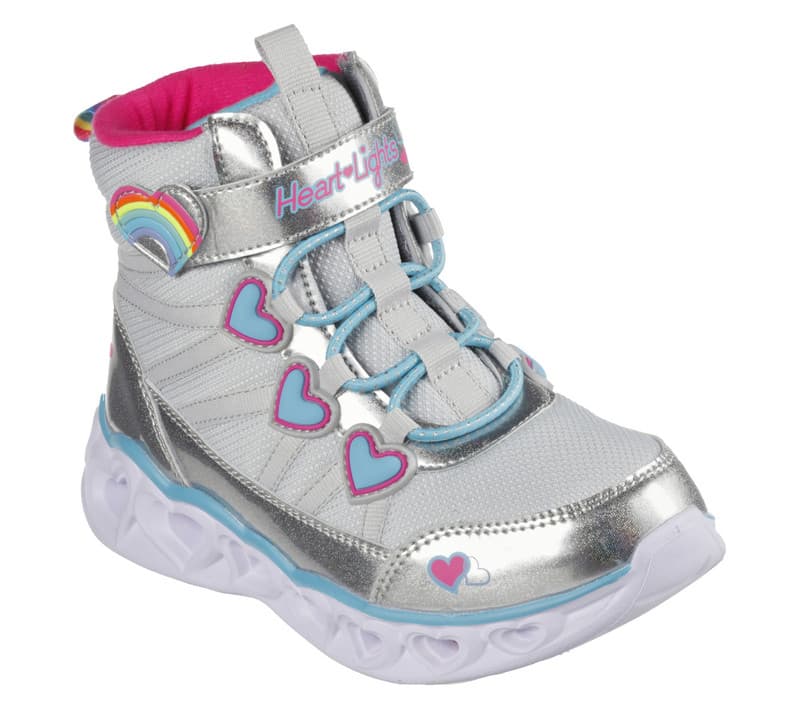 SKECHERS HEART LIGHTS - SWEET Dětské boty EU 32 302668L_SMLT - náhled 2
