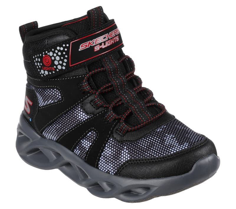 SKECHERS TWISTED-BRIGHTS-ZERR Dětské boty EU 34 400145L_BKRD - náhled 2