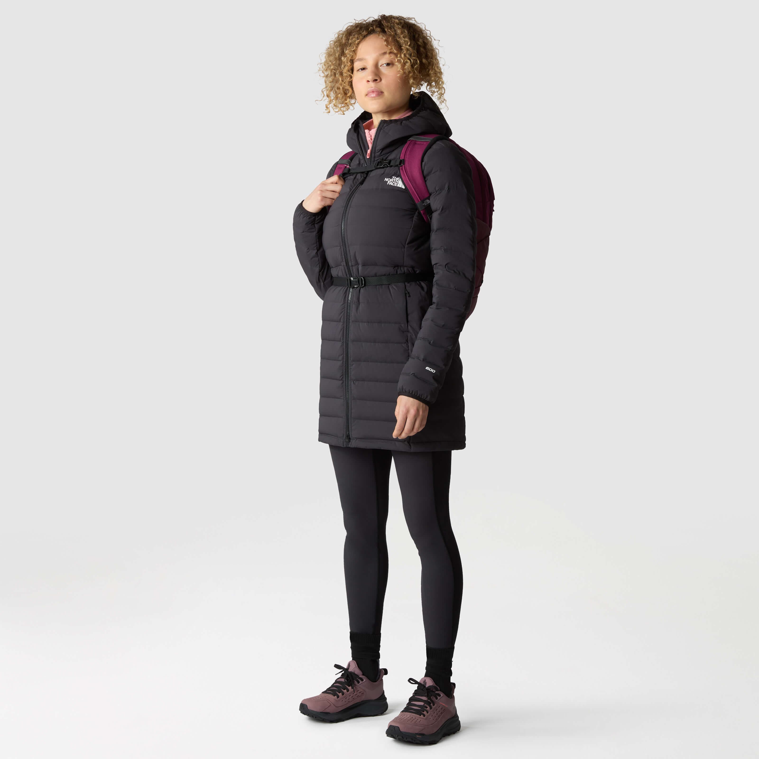 The North Face W BELLEVIEW STRETCH DOWN PARKA Dámský kabát US S NF0A7UK7JK31 - náhled 4