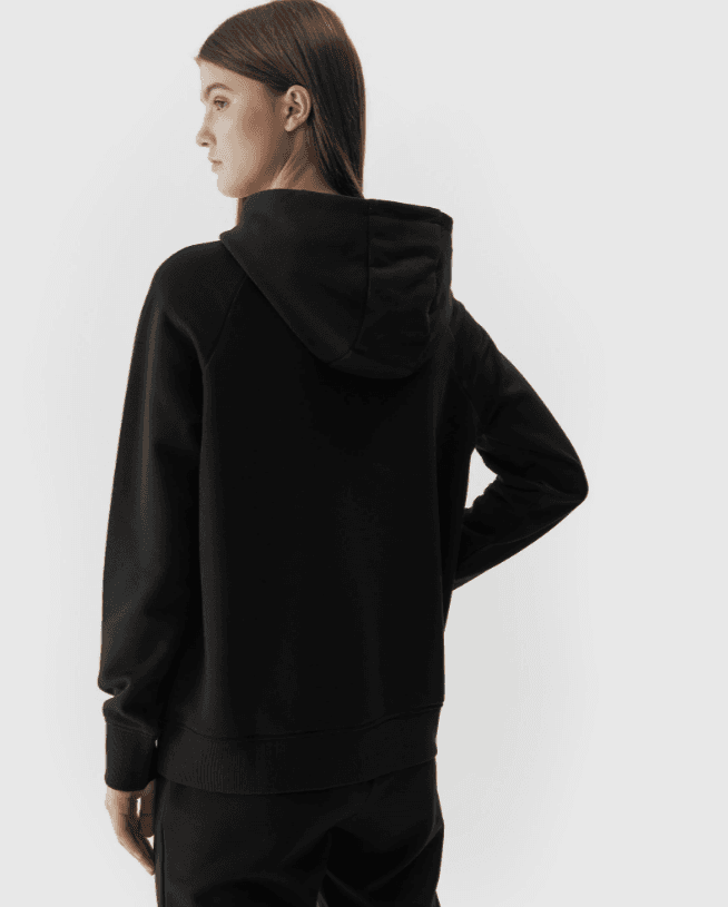 4F 4FAW23TSWSF0765 DEEP BLACK Dámská mikina US L 4FAW23TSWSF0765 DEEP BLACK - náhled 4