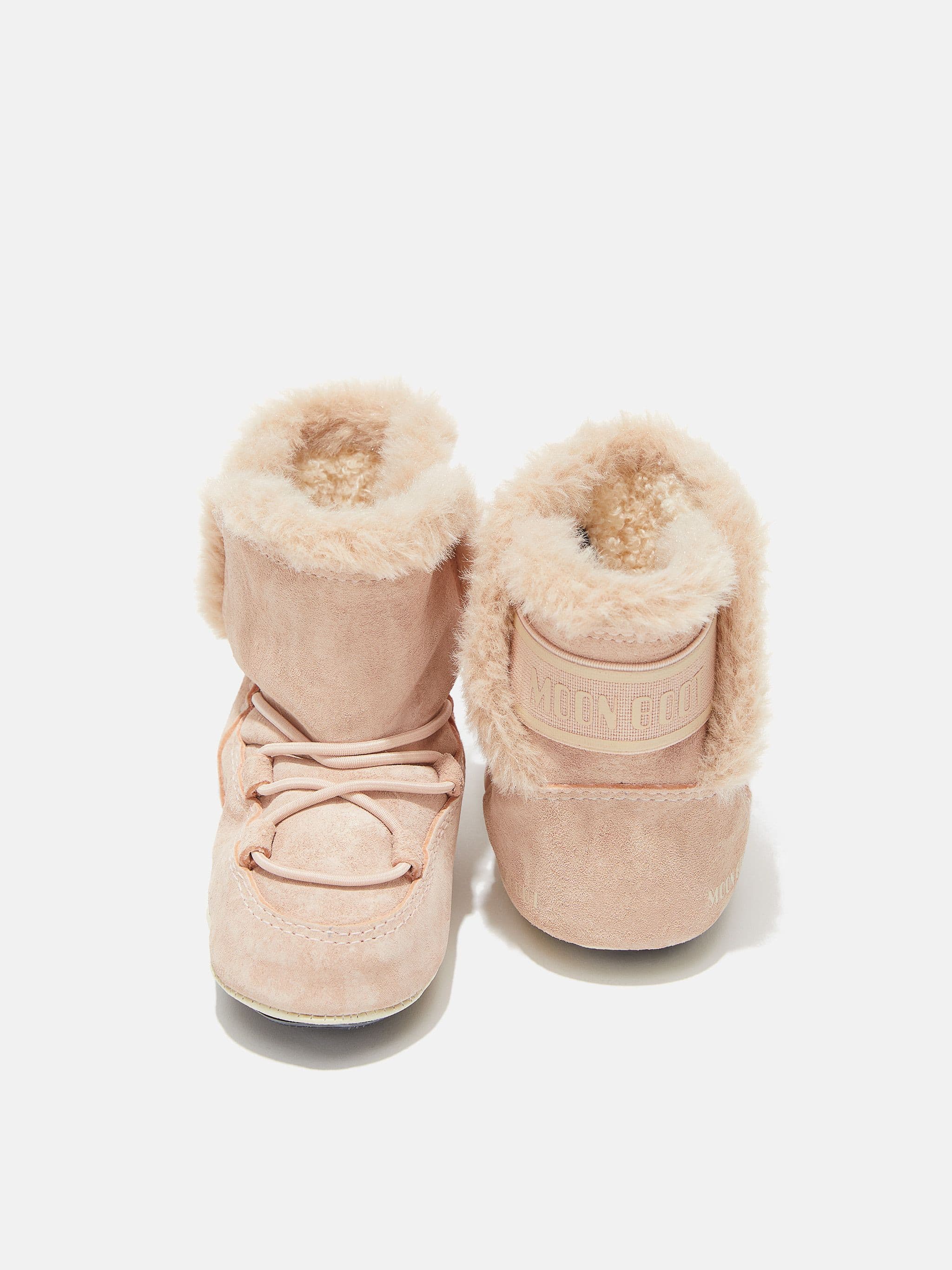 MOON BOOT CRIB SUEDE Dětské zimní boty EU 17/18 34010300003 - náhled 3